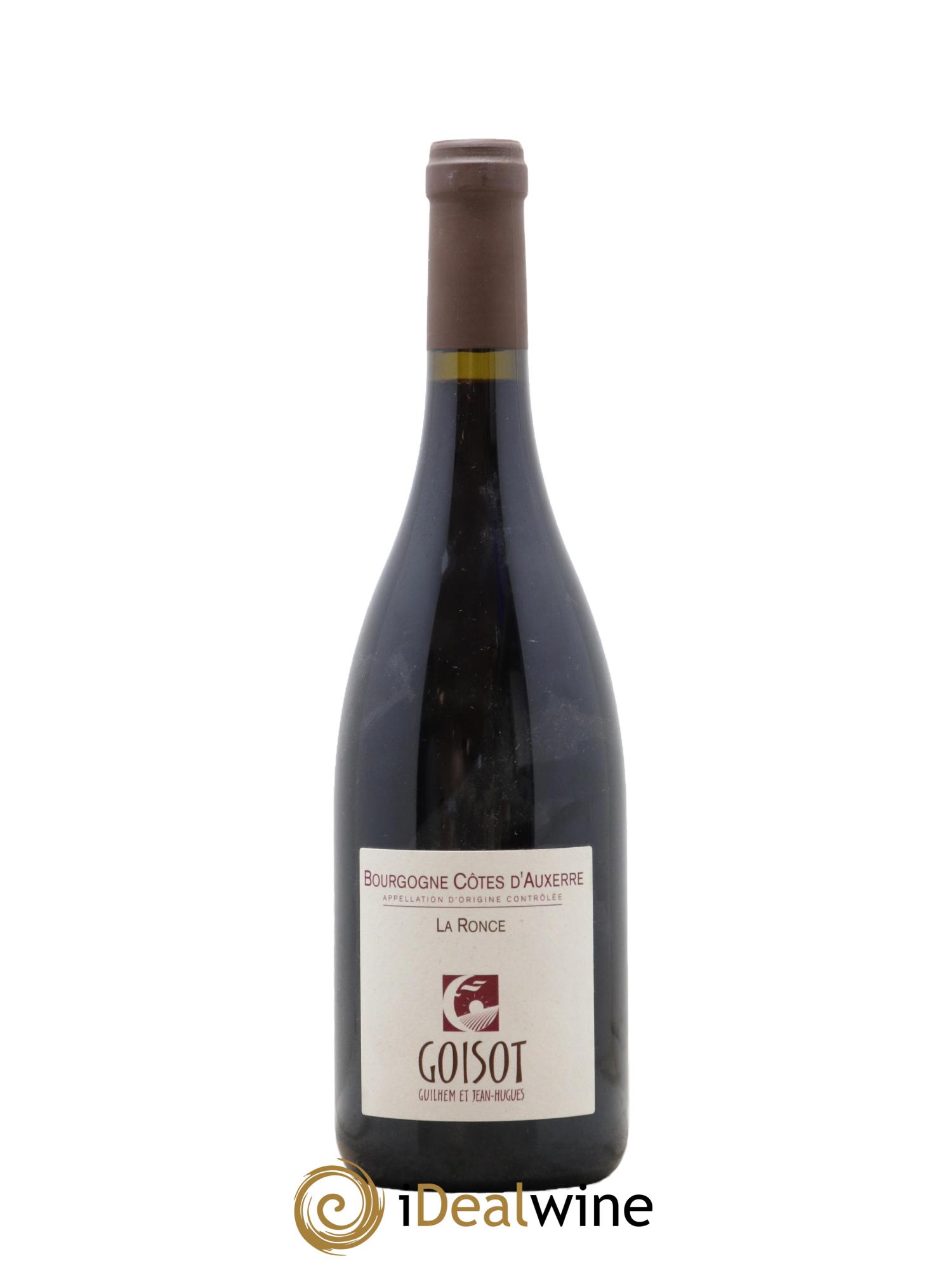 Bourgogne Côtes d'Auxerre La Ronce Goisot 2018 - Posten von 1 Flasche - 0