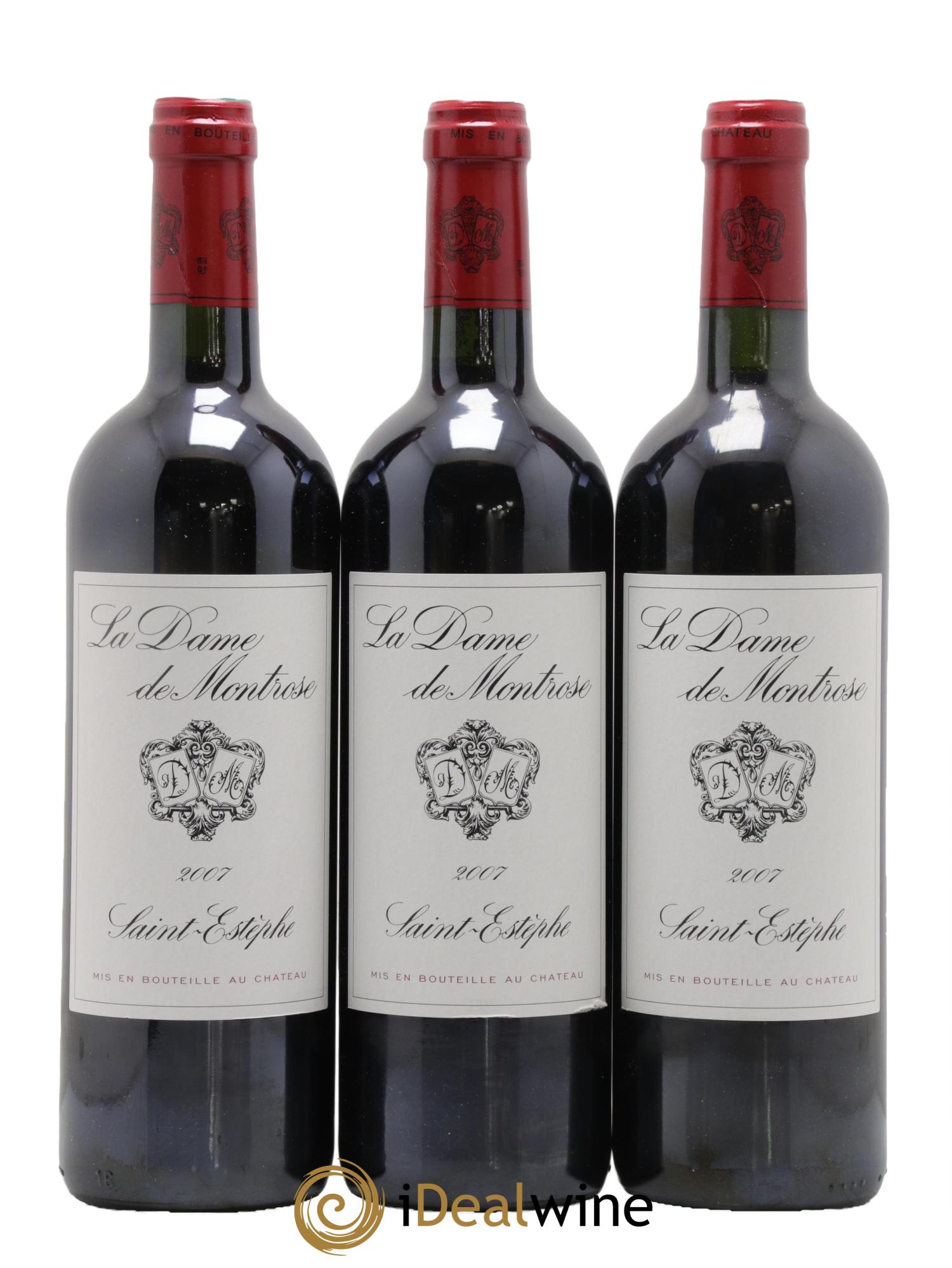 La Dame de Montrose Second Vin 2007 - Lot de 6 bouteilles - 2