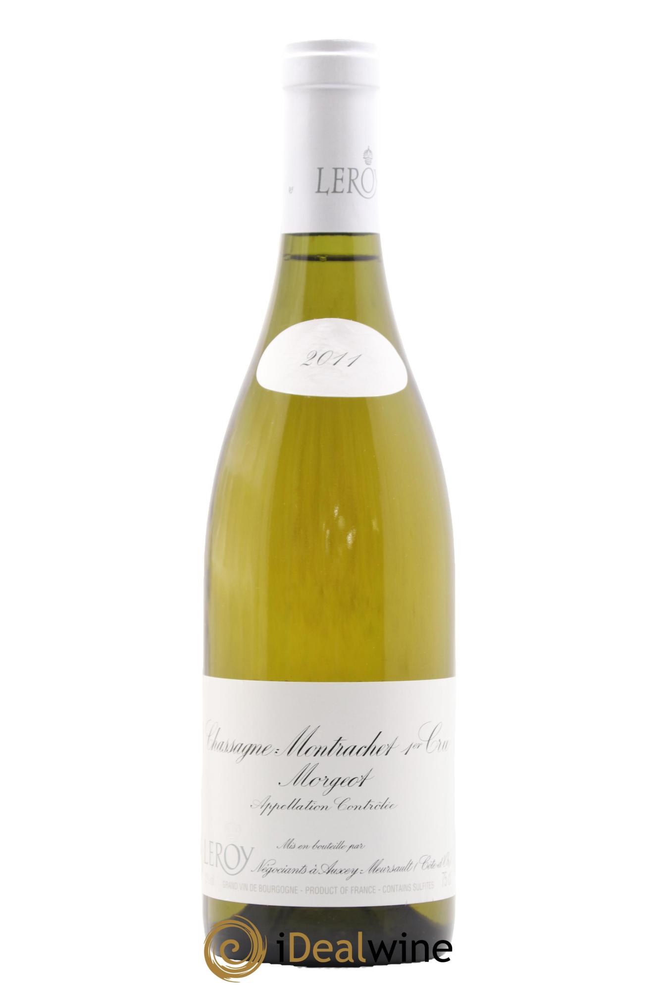 Chassagne-Montrachet 1er Cru Morgeot Leroy SA 2011 - Lot of 1 bottle - 0