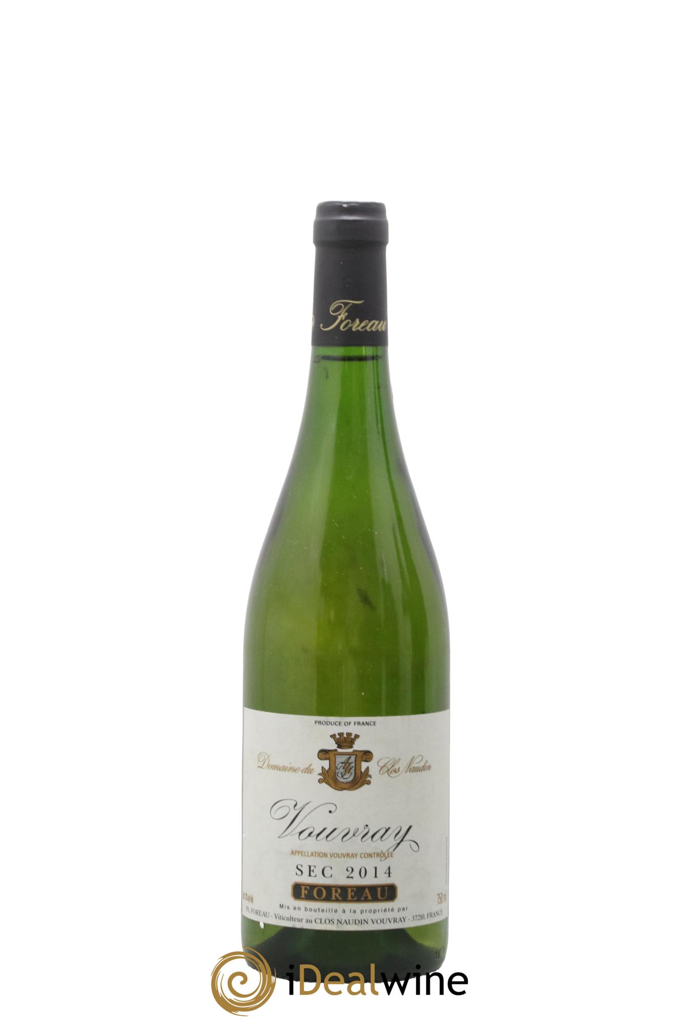 Vouvray Sec Clos Naudin - Philippe Foreau 2014 - Lot of 1 bottle - 0