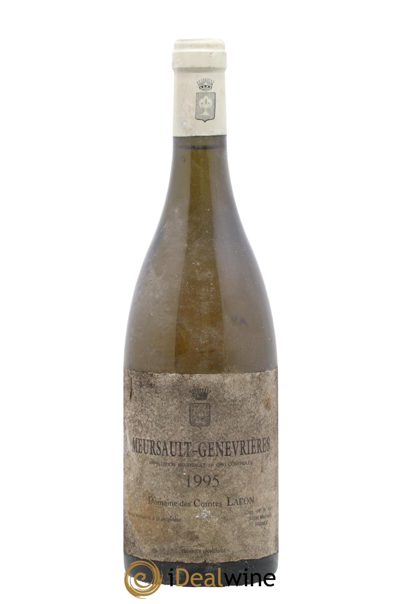 Meursault 1er Cru Genevrières Comtes Lafon (Domaine des) 1995 - Lot de 1 bouteille - 0