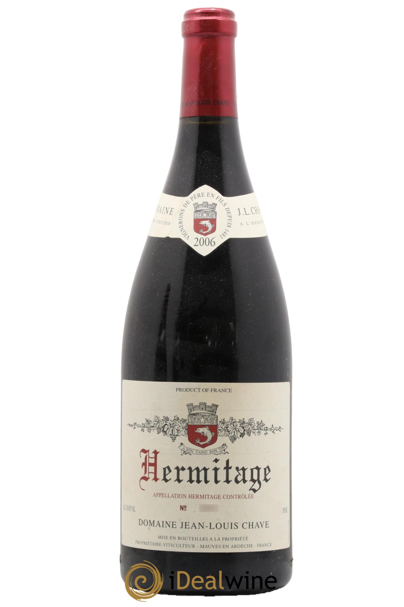 Hermitage Jean-Louis Chave 2006 - Lot de 1 magnum - 0