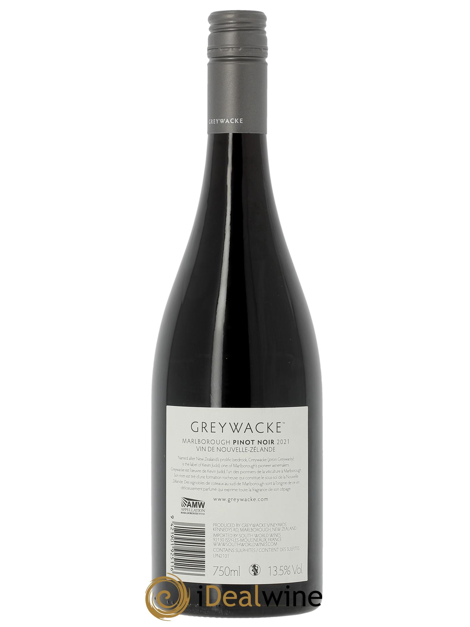 Marlborough Greywacke Pinot Noir  2021 - Posten von 1 Flasche - 1