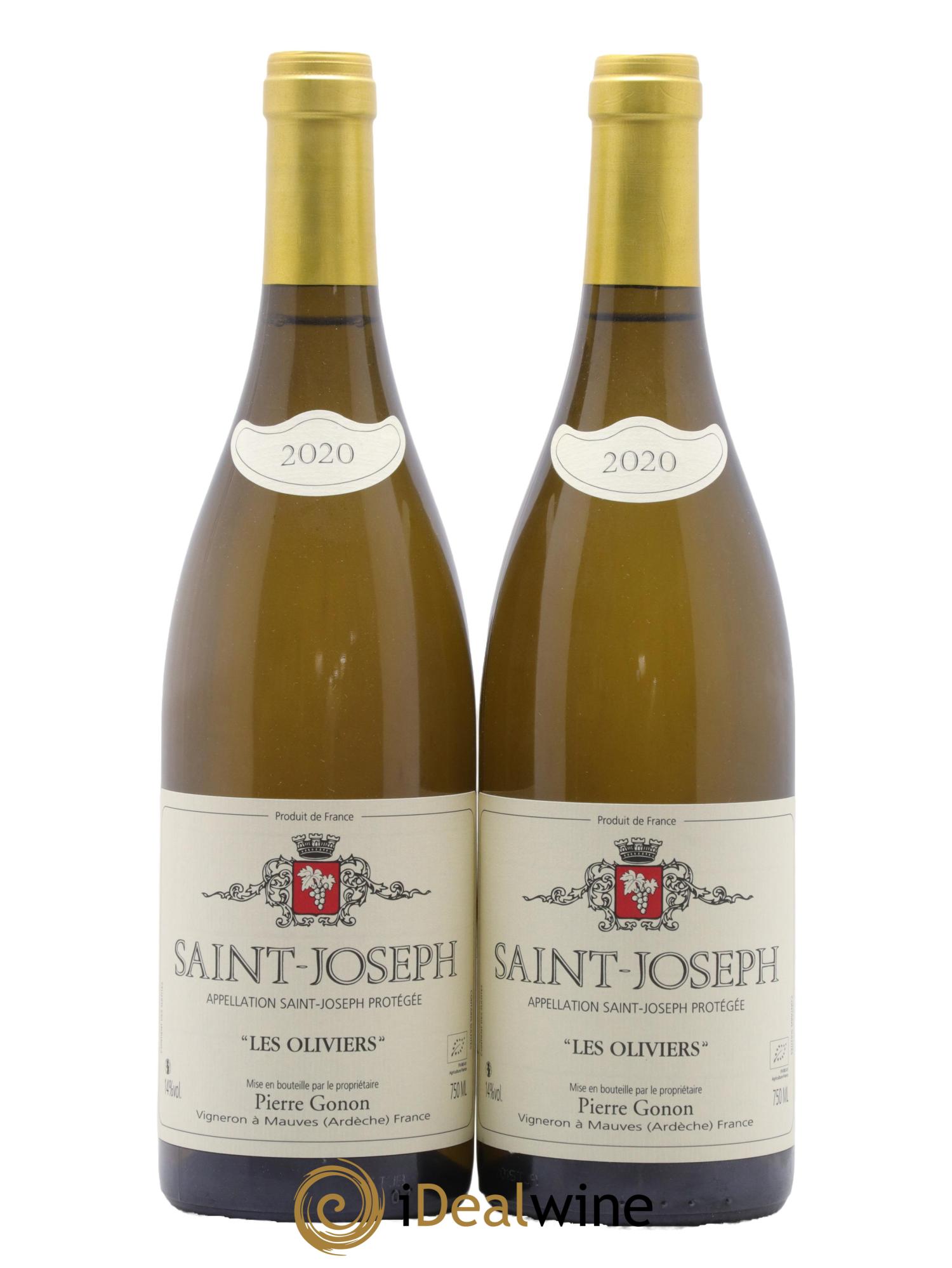 Saint-Joseph Les Oliviers Gonon (Domaine) 2020 - Lot de 2 bouteilles - 0