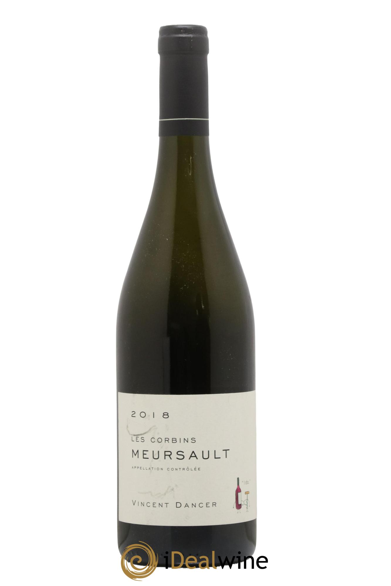 Meursault Les Corbins Vincent Dancer 2018 - Lot de 1 bouteille - 0