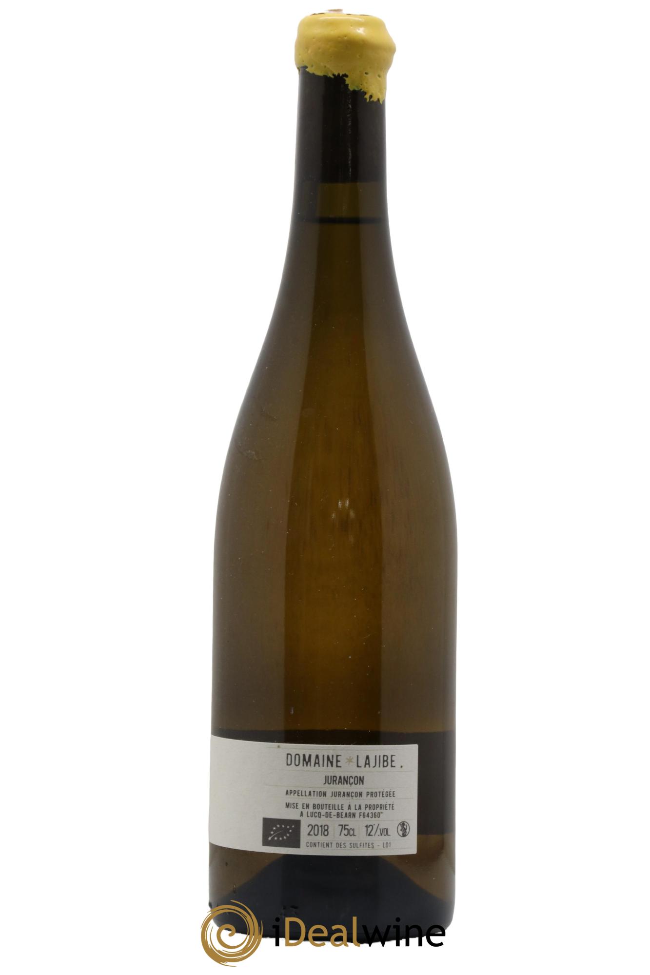 Jurançon Serres Sèques Liquoreux Domaine Lajibe - Jean-Baptiste Semmartin 2018 - Lot de 1 bouteille - 1