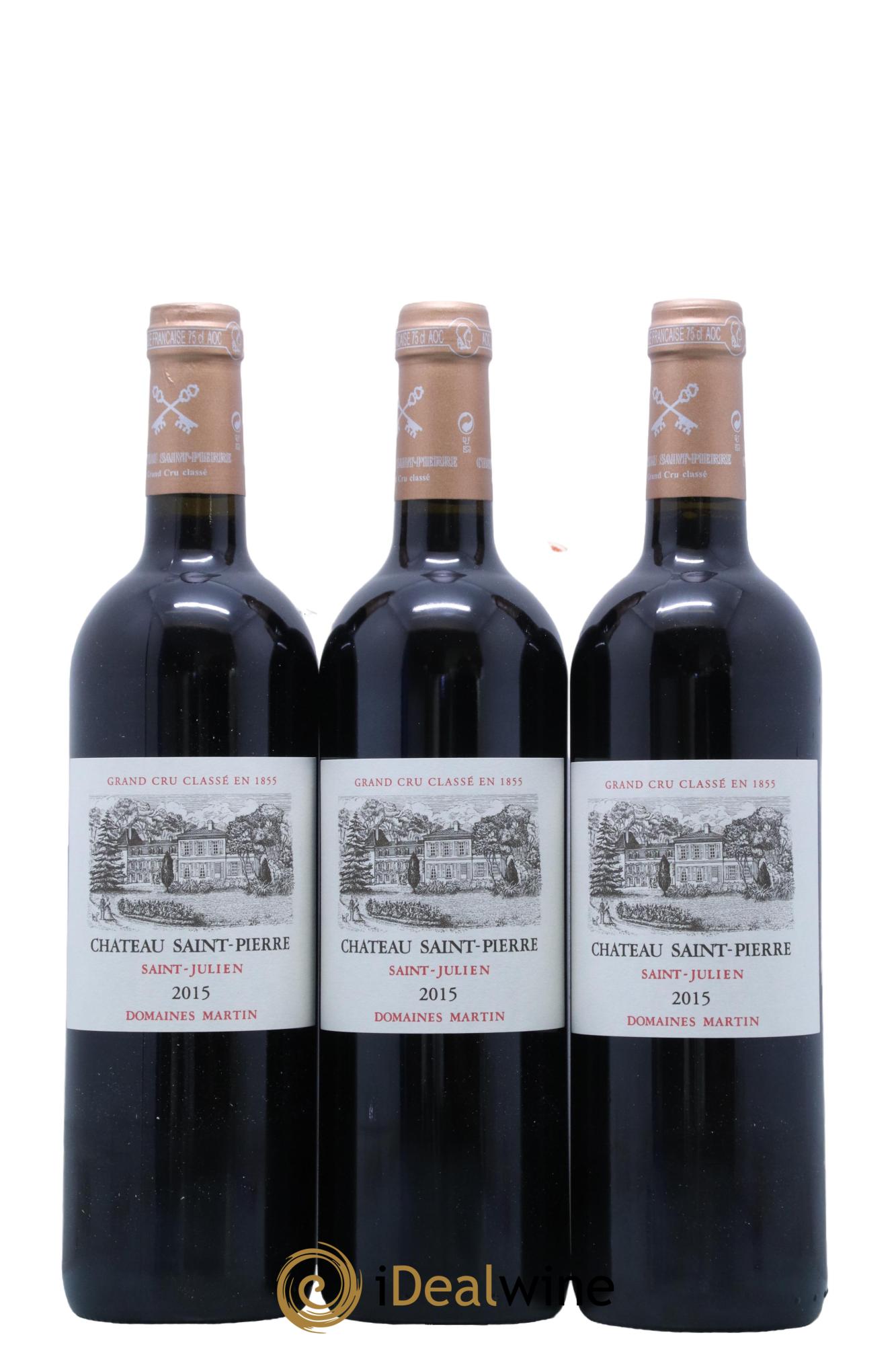 Château Saint-Pierre 4ème Grand Cru Classé 2015 - Lotto di 6 bottiglie - 2