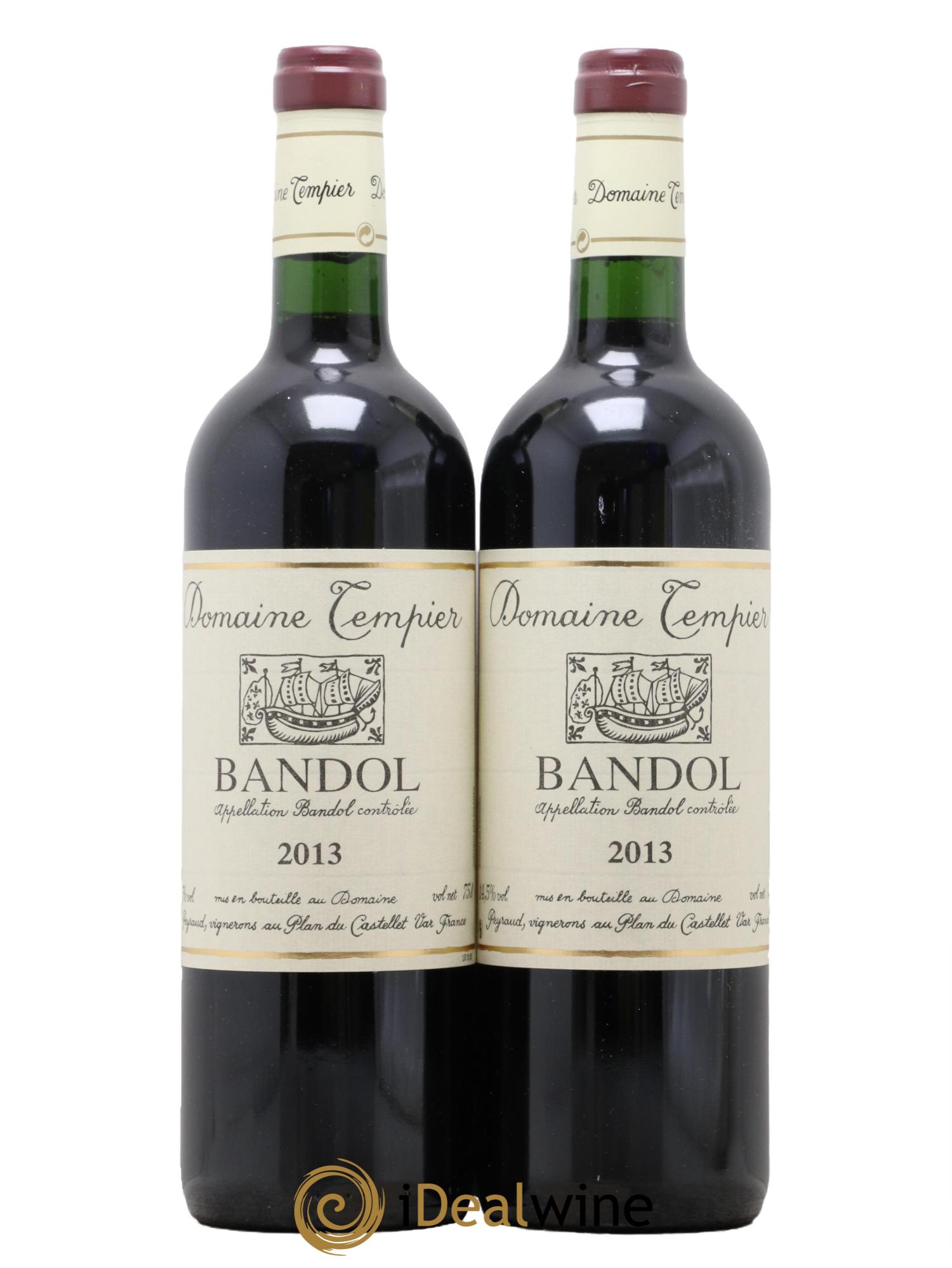 Bandol Domaine Tempier Famille Peyraud 2013 - Lot de 2 bouteilles - 0