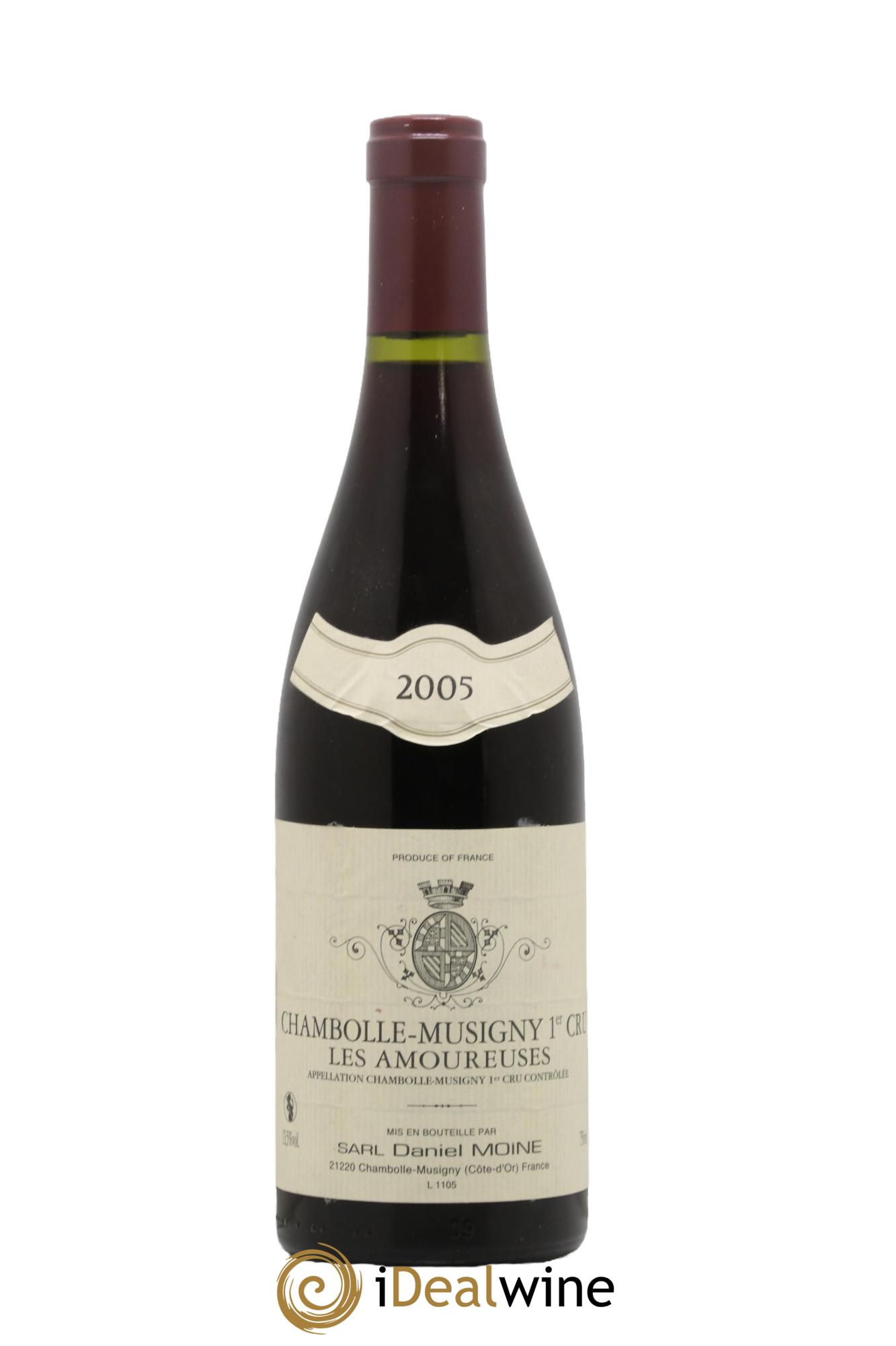 Chambolle-Musigny 1er Cru Les Amoureuses Daniel Moine 2005 - Lot de 1 bouteille - 0