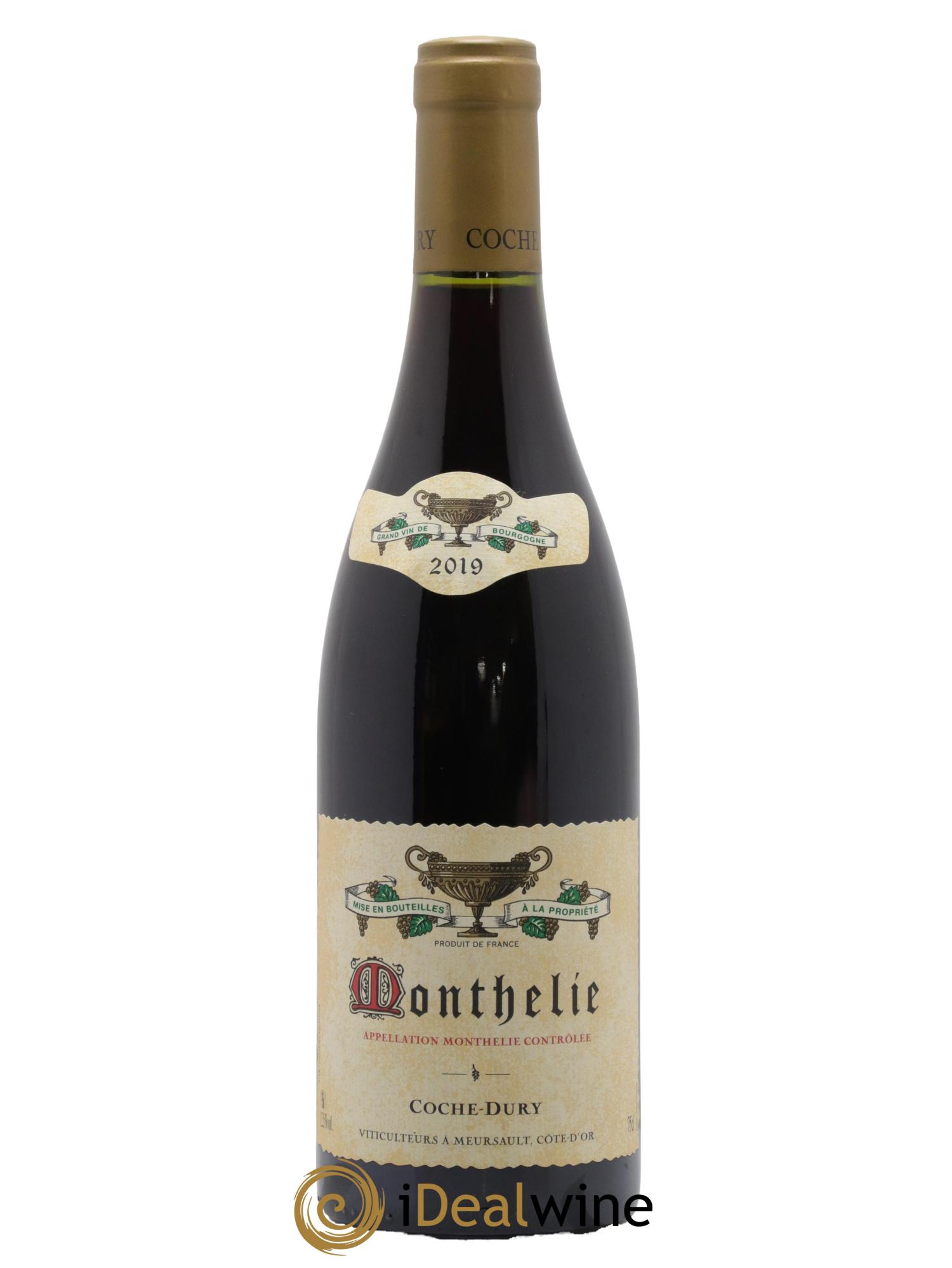 Monthélie Coche Dury (Domaine) 2019 - Lot of 1 bottle - 0