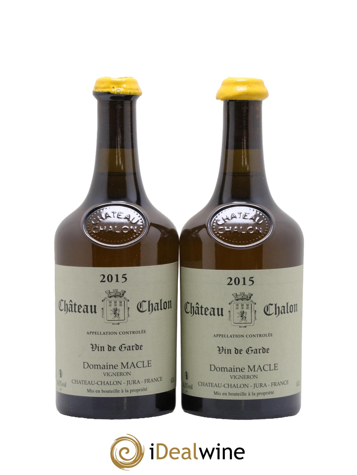 Château-Chalon Jean Macle 2015 - Lot of 2 Clavelins - 0