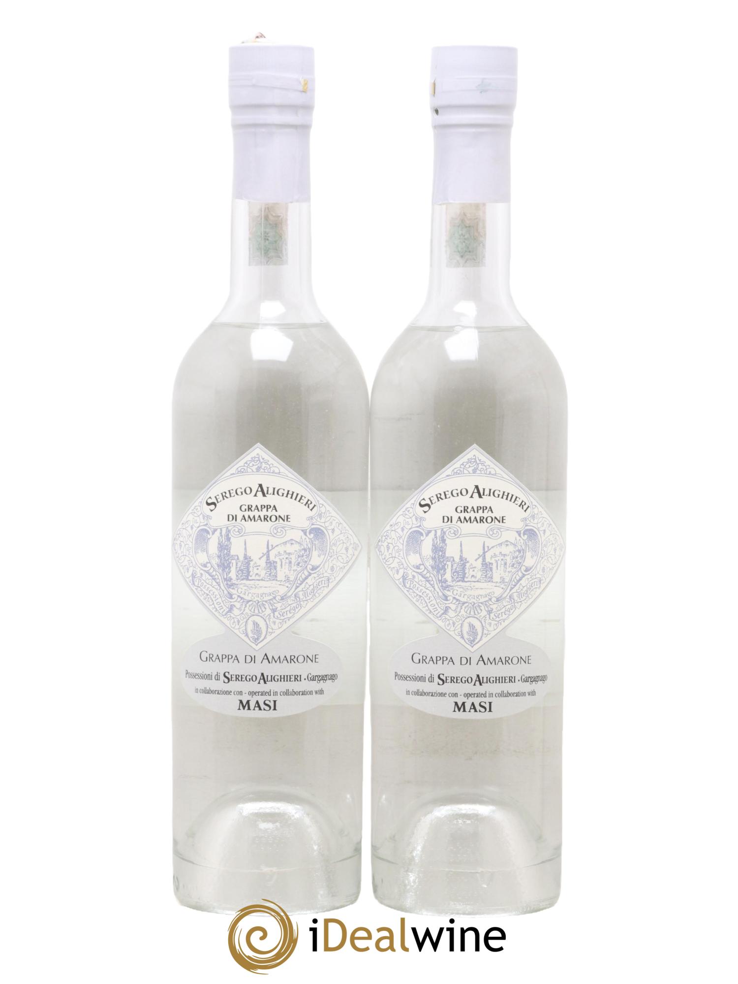 Alcool Grappa di Amarone Serego Alighieri - Lotto di 2 formati 50cl - 0