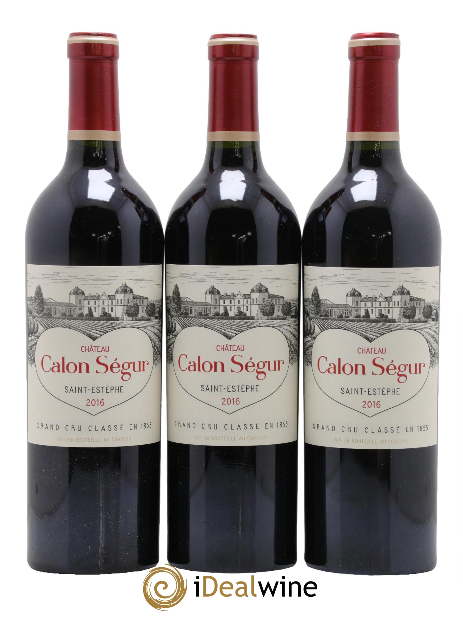 Château Calon Ségur 3ème Grand Cru Classé 2016 - Lot de 6 bouteilles - 1