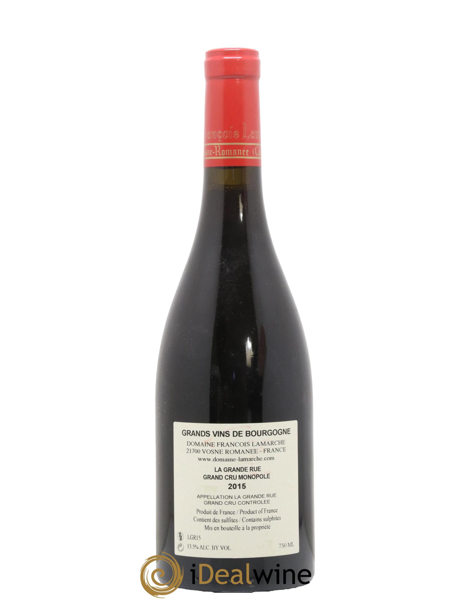 La Grande Rue Grand Cru Lamarche (Domaine) 2015 - Posten von 1 Flasche - 1