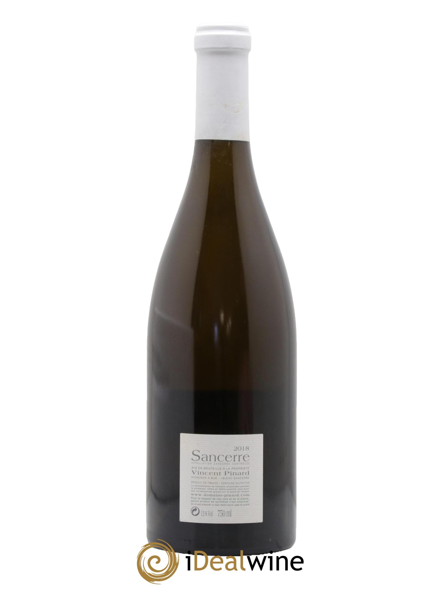 Sancerre Chêne Marchand Vincent Pinard 2018 - Lot de 1 bouteille - 1