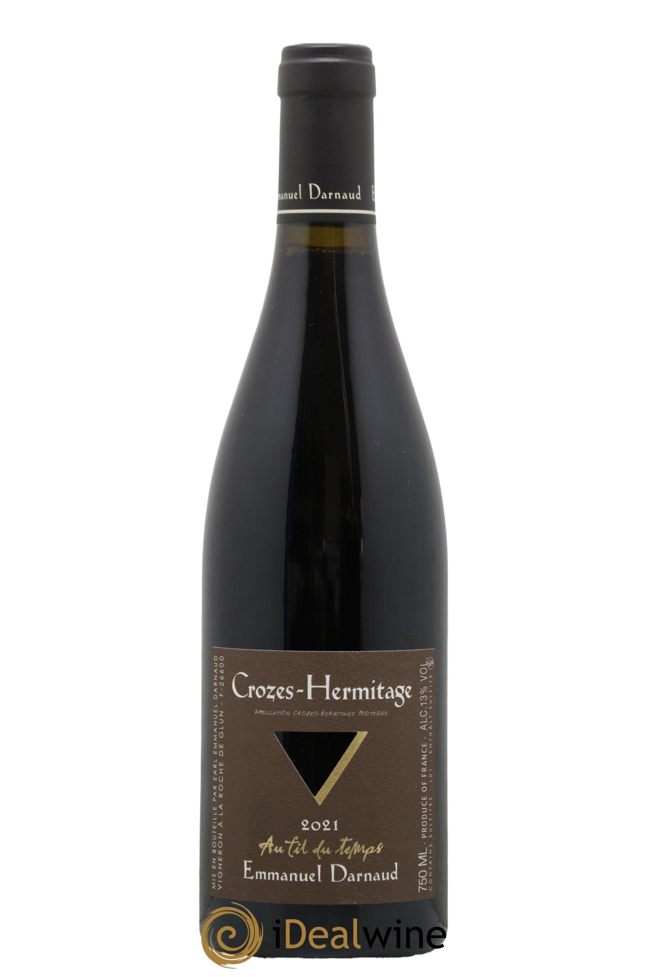 Crozes-Hermitage Au Fil du Temps Domaine Emmanuel Darnaud 2021 - Lotto di 1 bottiglia - 0