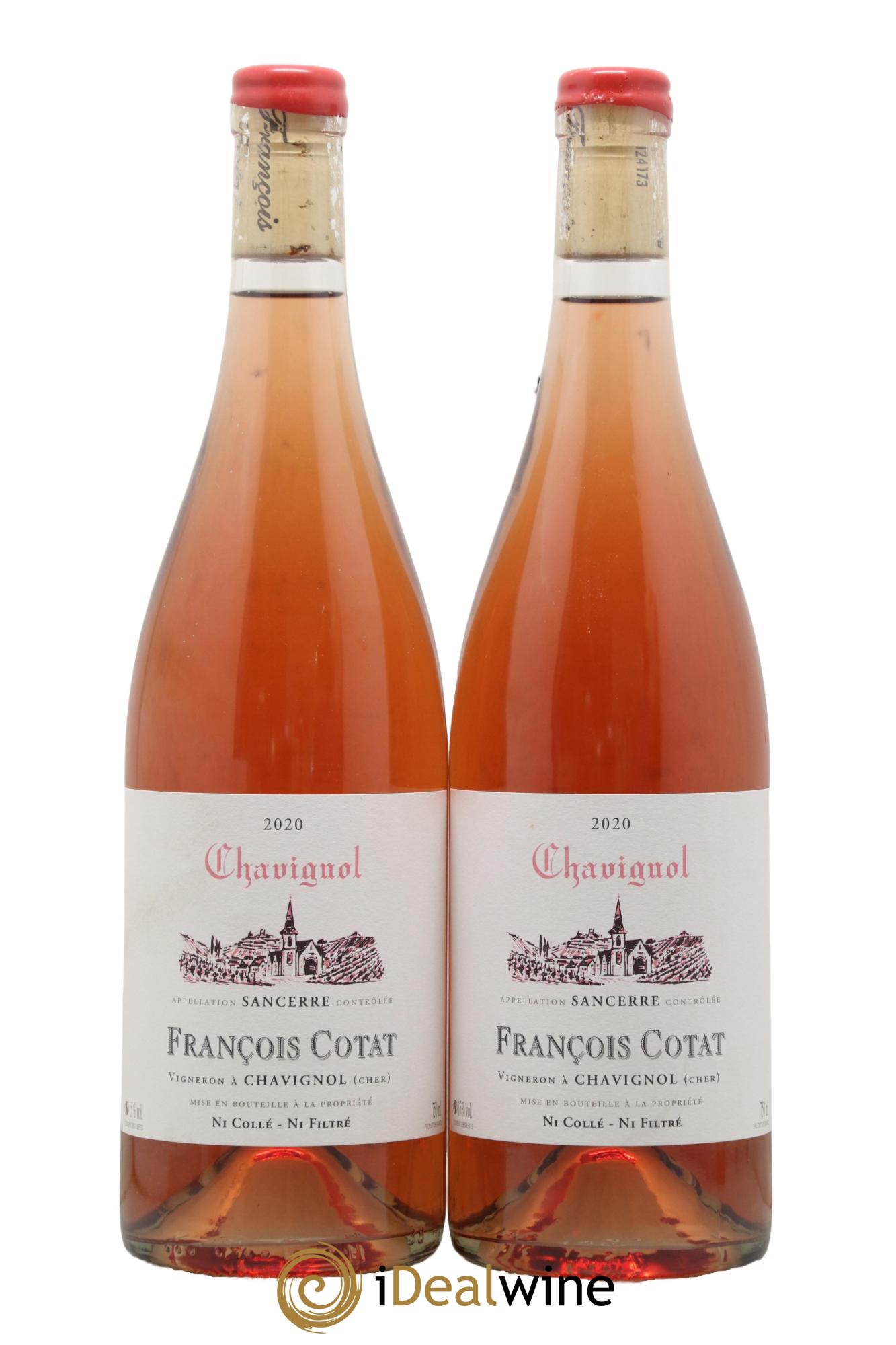 Sancerre François Cotat Chavignol 2020 - Lotto di 2 bottiglie - 0