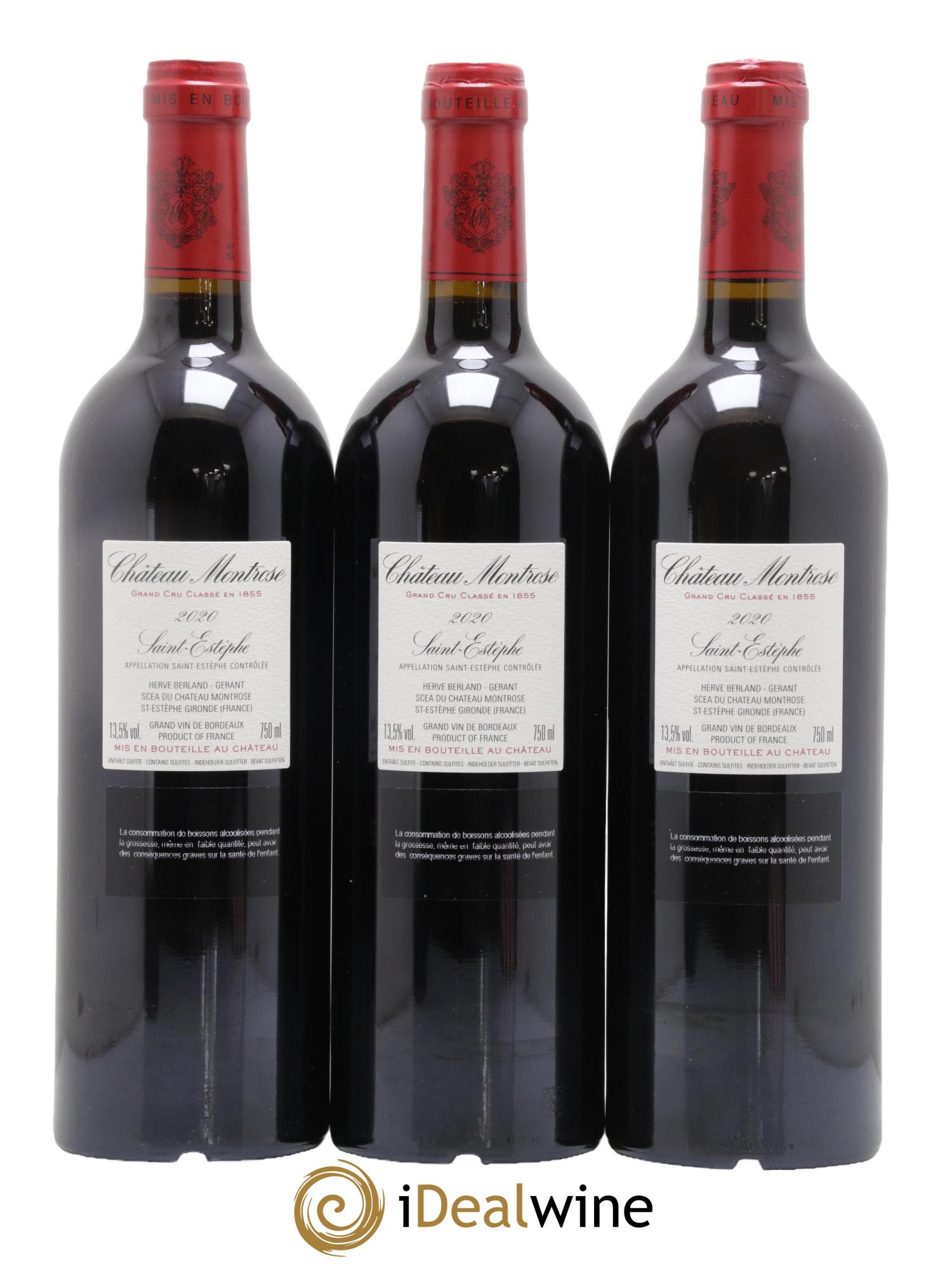 Château Montrose 2ème Grand Cru Classé 2020 - Lotto di 6 bottiglie - 4