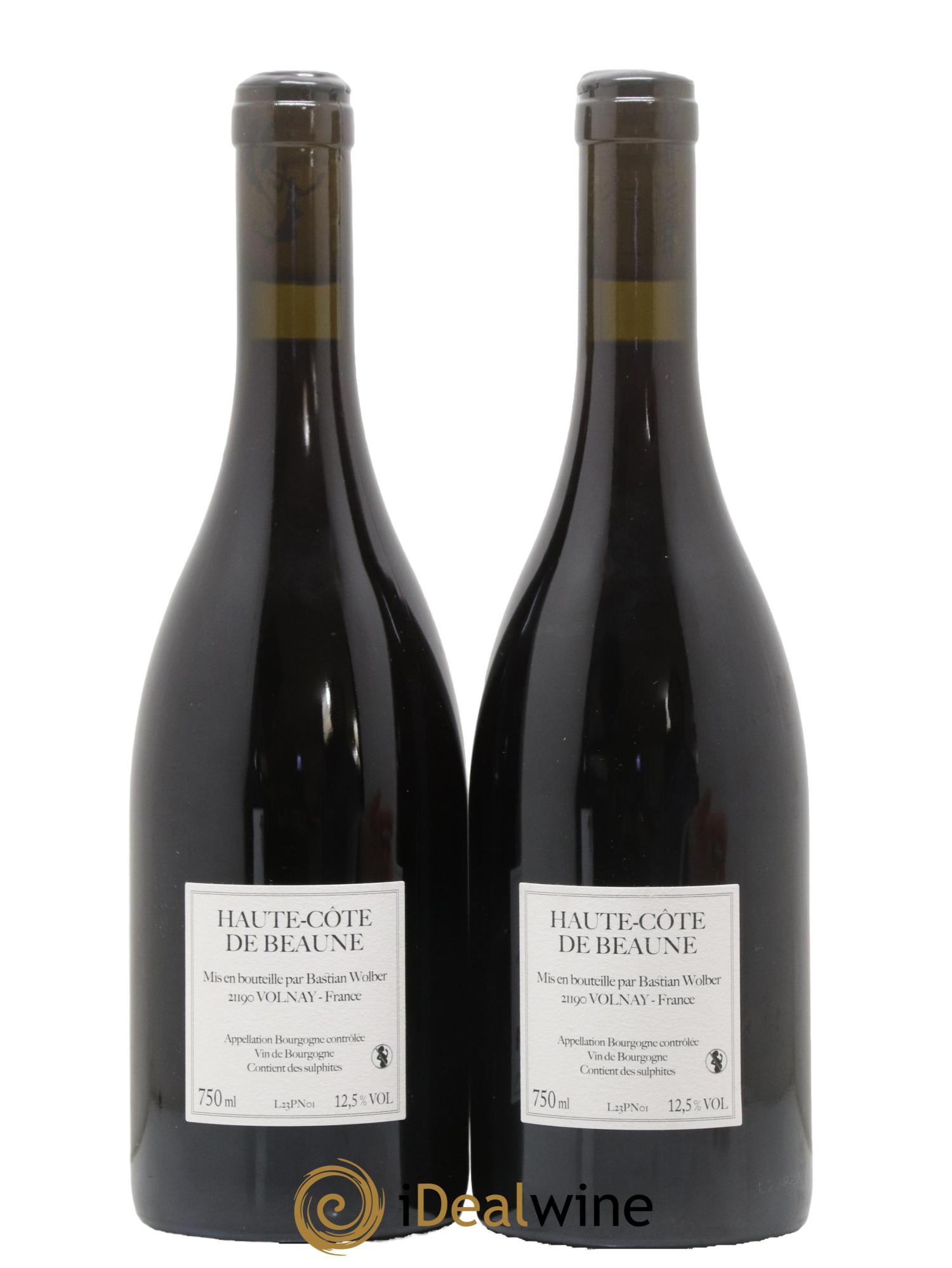 Hautes-Côtes de Beaune Laisse Tomber Bastian Wolber 2023 - Lot de 2 bouteilles - 1