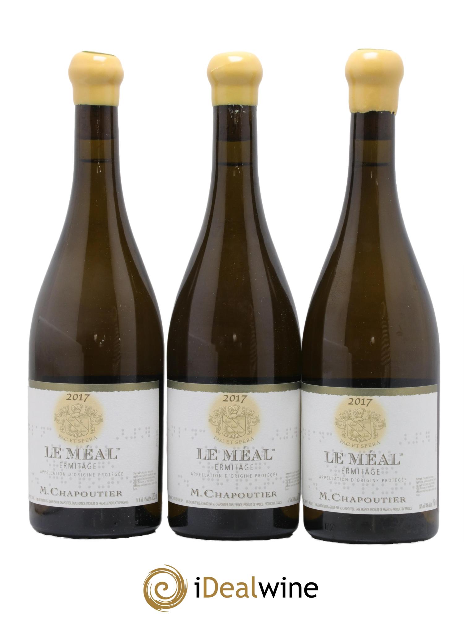 Hermitage Ermitage Le Méal Chapoutier 2017 - Posten von 6 Flaschen - 2