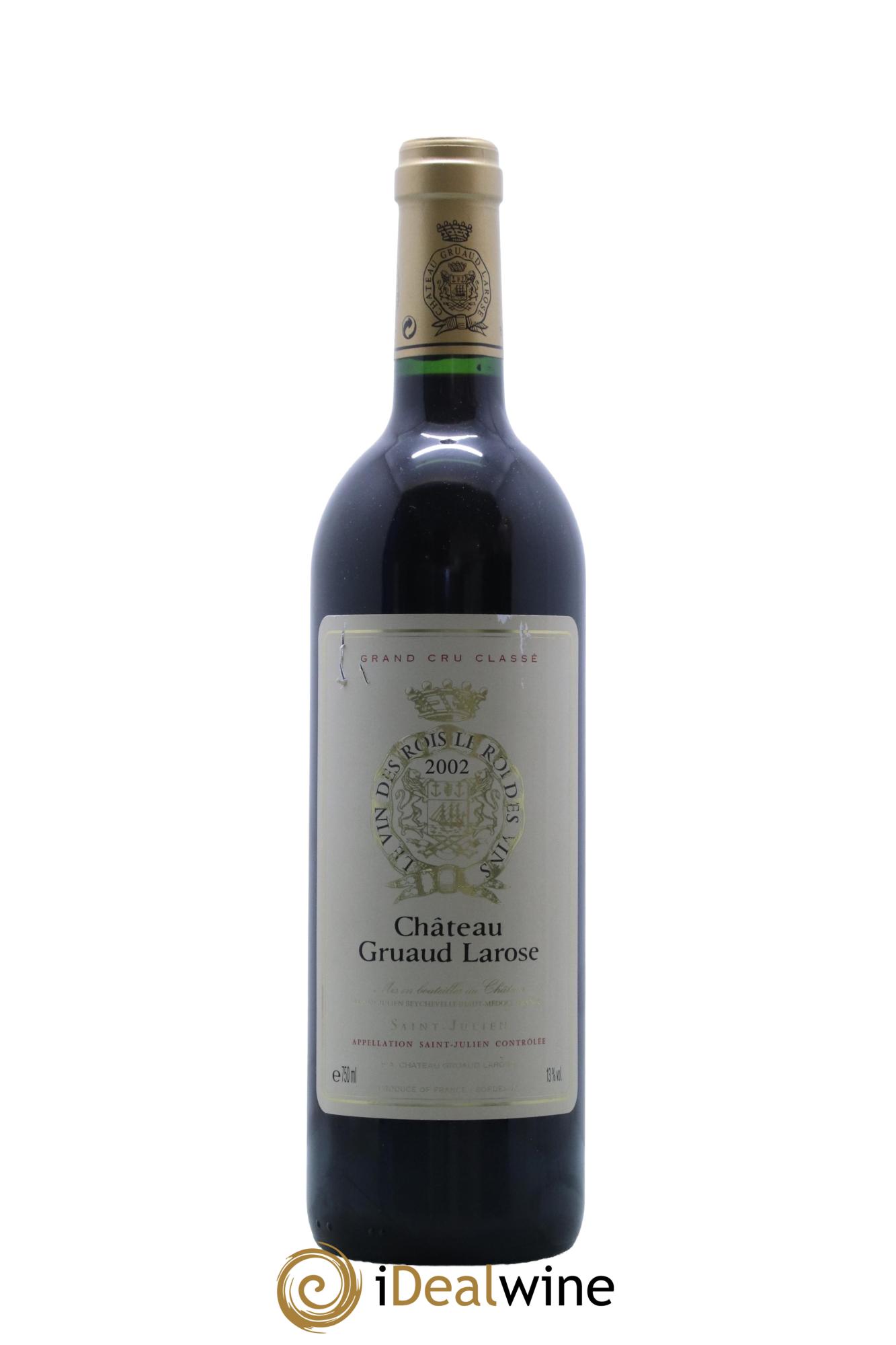 Château Gruaud Larose 2ème Grand Cru Classé  2002 - Lot de 1 bouteille - 0