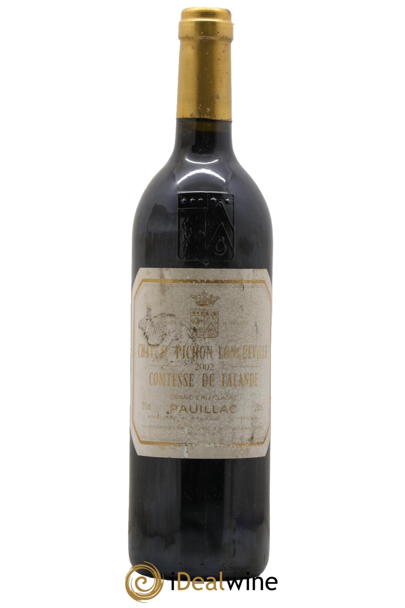 Château Pichon Longueville Comtesse de Lalande 2ème Grand Cru Classé 2002 - Lot of 1 bottle - 0