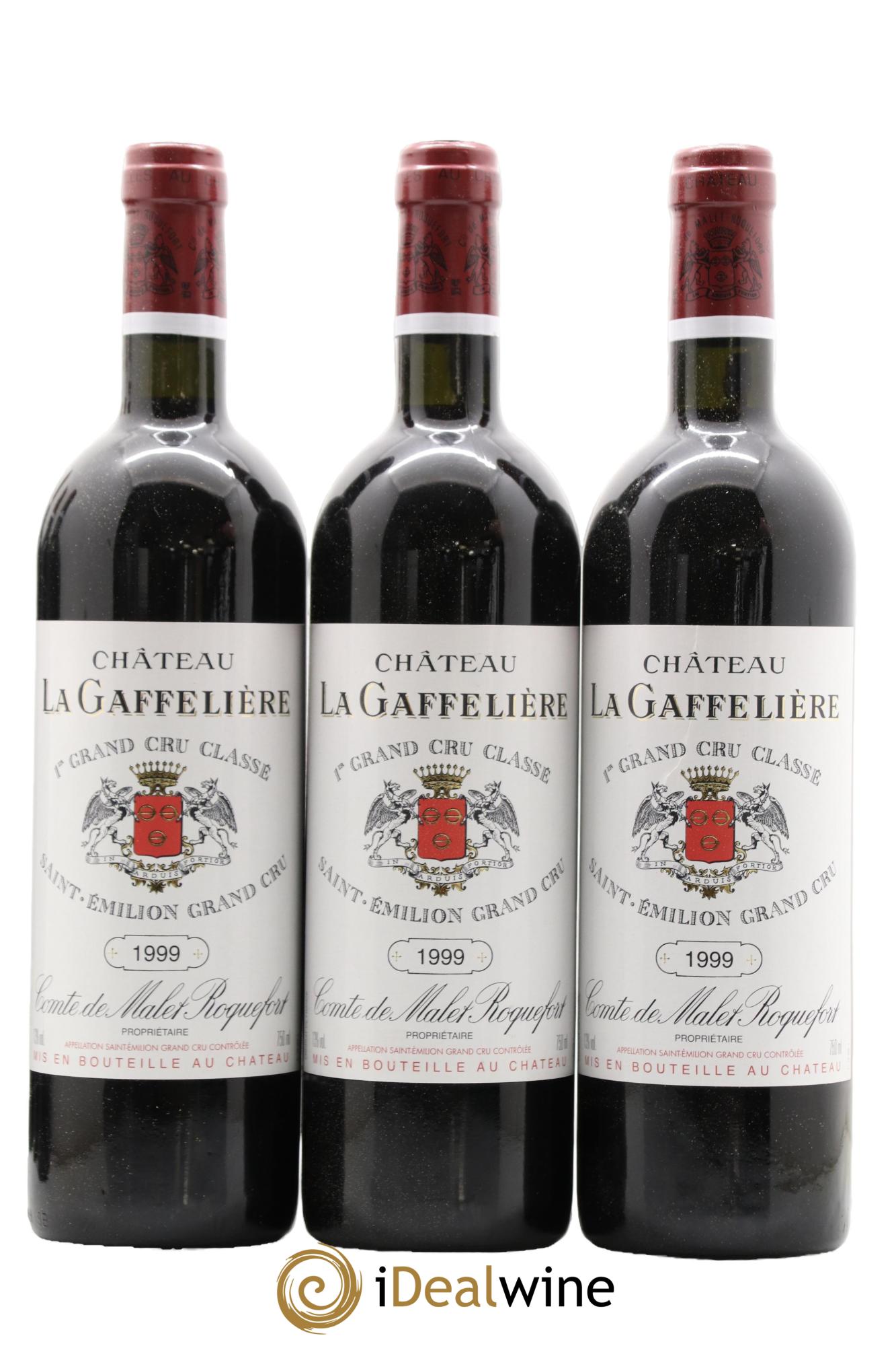 Château la Gaffelière 1er Grand Cru Classé B 1999 - Posten von 12 Flaschen - 3