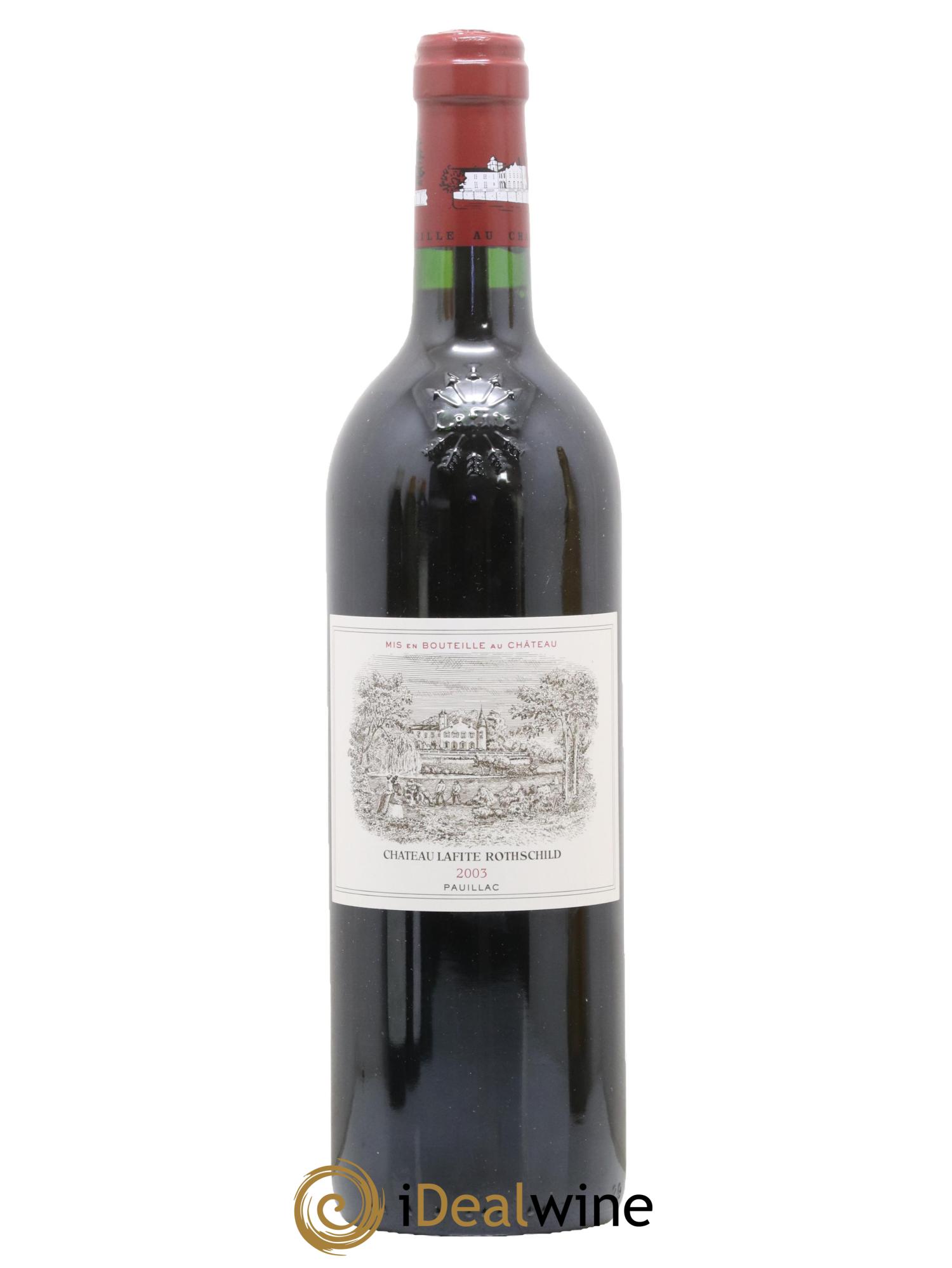 Château Lafite Rothschild 1er Grand Cru Classé 2003 - Posten von 1 Flasche - 0