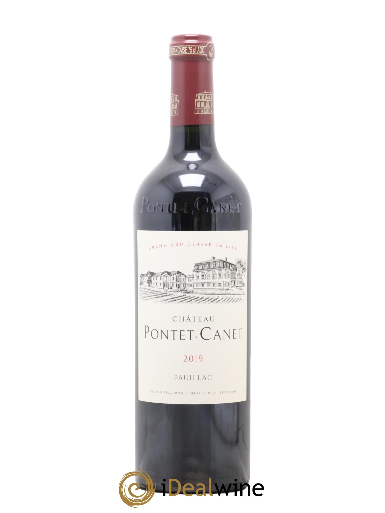 Château Pontet Canet 5ème Grand Cru Classé 2019 - Lot de 1 bouteille - 0