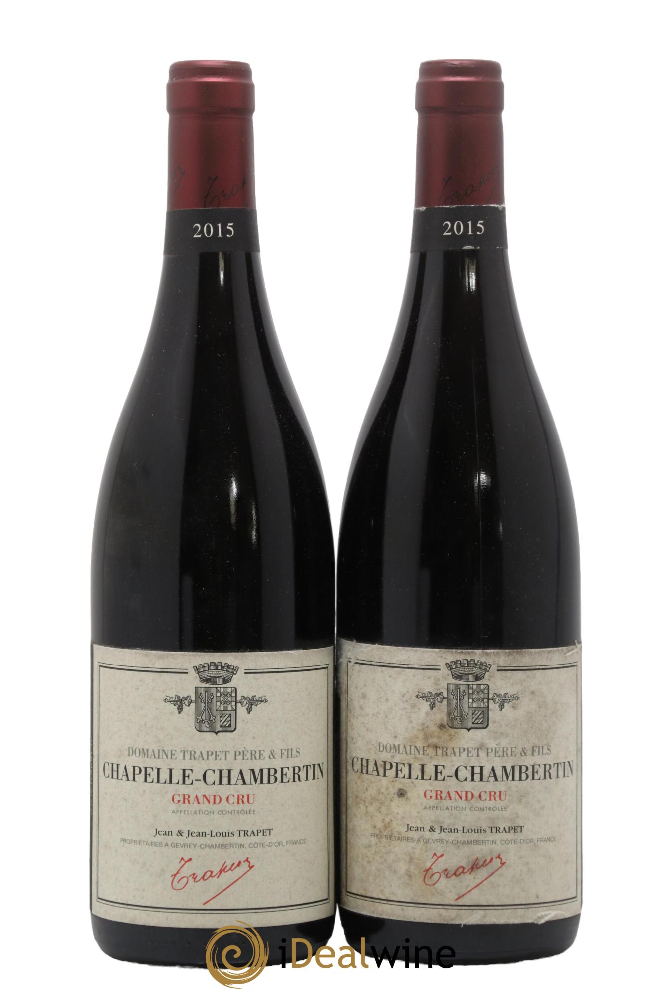 Chapelle-Chambertin Grand Cru Domaine Trapet  2015 - Posten von 2 Flaschen - 0