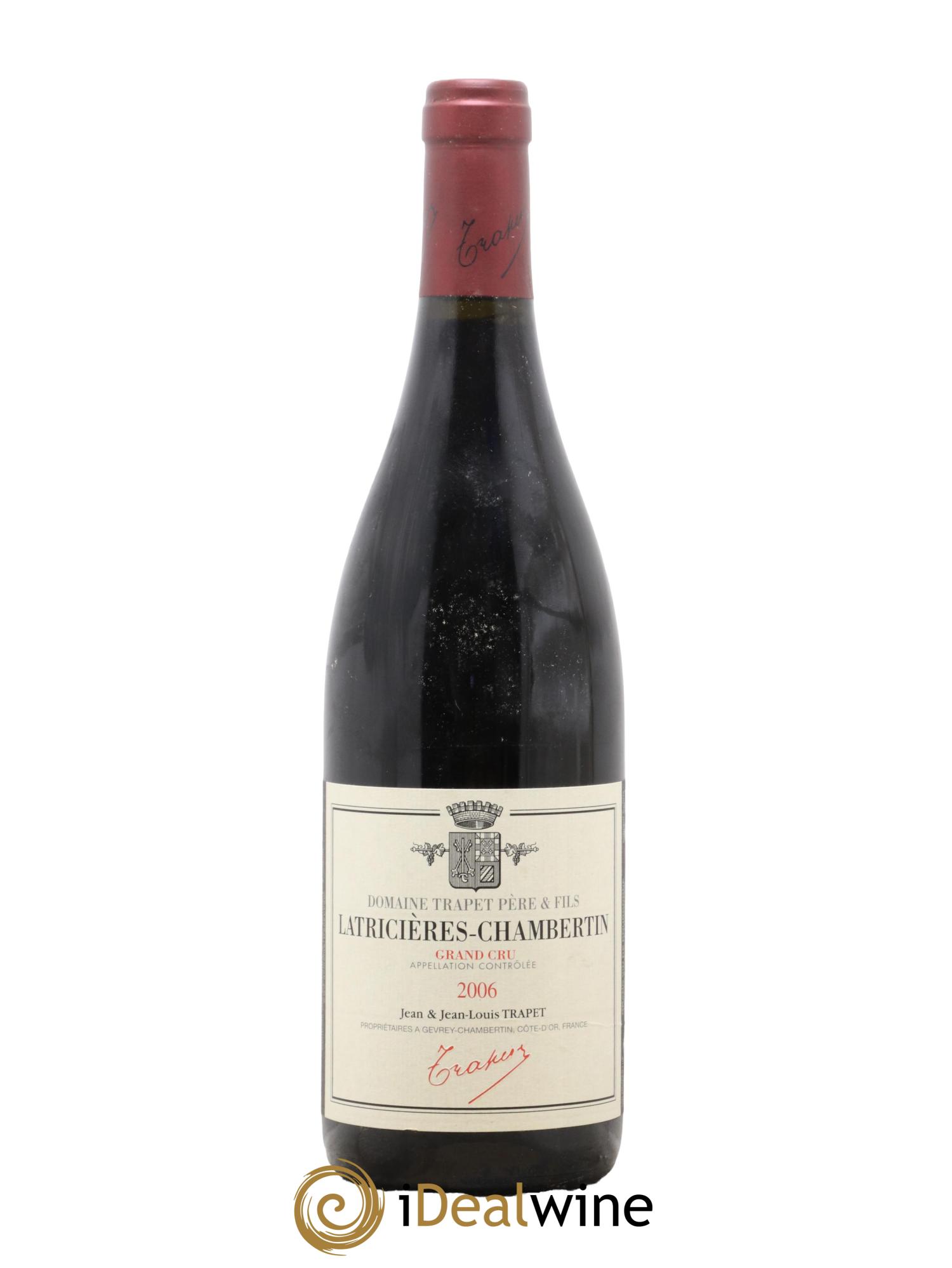 Latricières-Chambertin Grand Cru Domaine Trapet  2006 - Lot of 1 bottle - 0