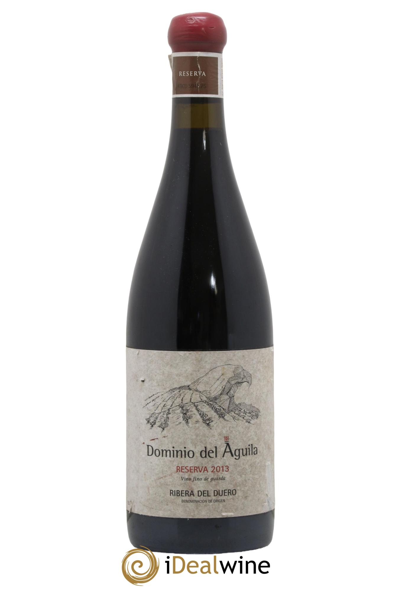 Ribera Del Duero DO Reserva Dominio del Aguila 2013 - Lot de 1 bouteille - 0