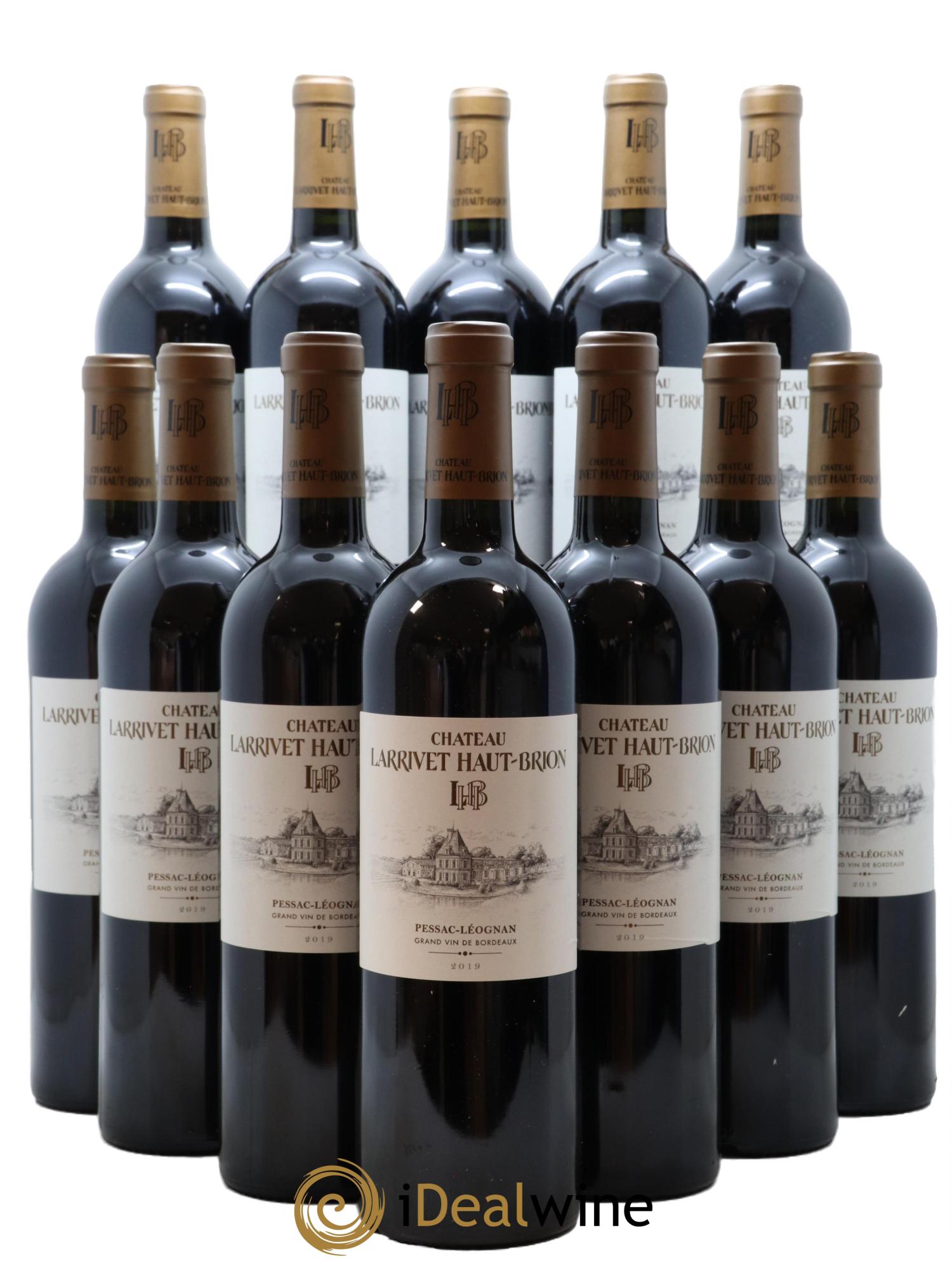 Château Larrivet Haut-Brion  2019 - Lotto di 12 bottiglie - 0