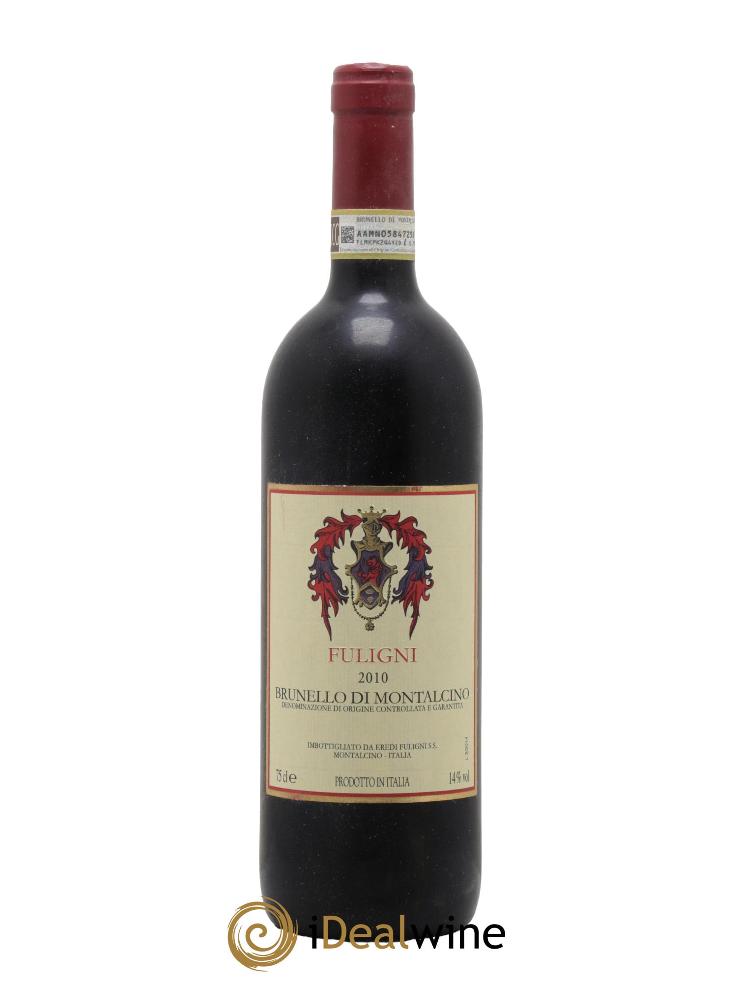 Brunello di Montalcino DOCG Fuligni 2010 - Lotto di 1 bottiglia - 0