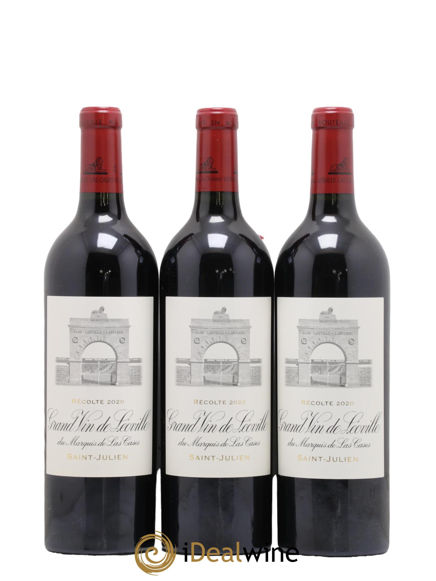 Château Léoville Las Cases 2ème Grand Cru Classé 2020 - Posten von 6 Flaschen - 3