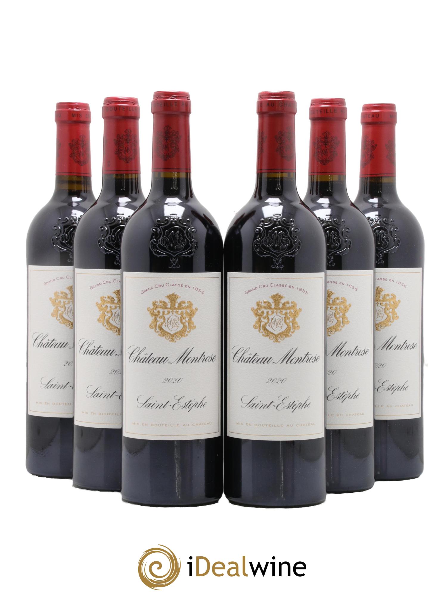 Château Montrose 2ème Grand Cru Classé 2020 - Lotto di 6 bottiglie - 0