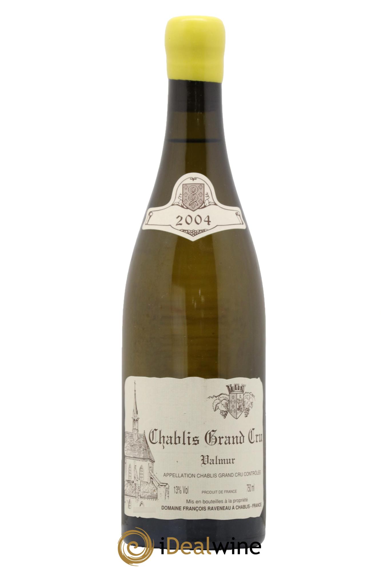 Chablis Grand Cru Valmur Raveneau (Domaine) 2004 - Lot of 1 bottle - 0