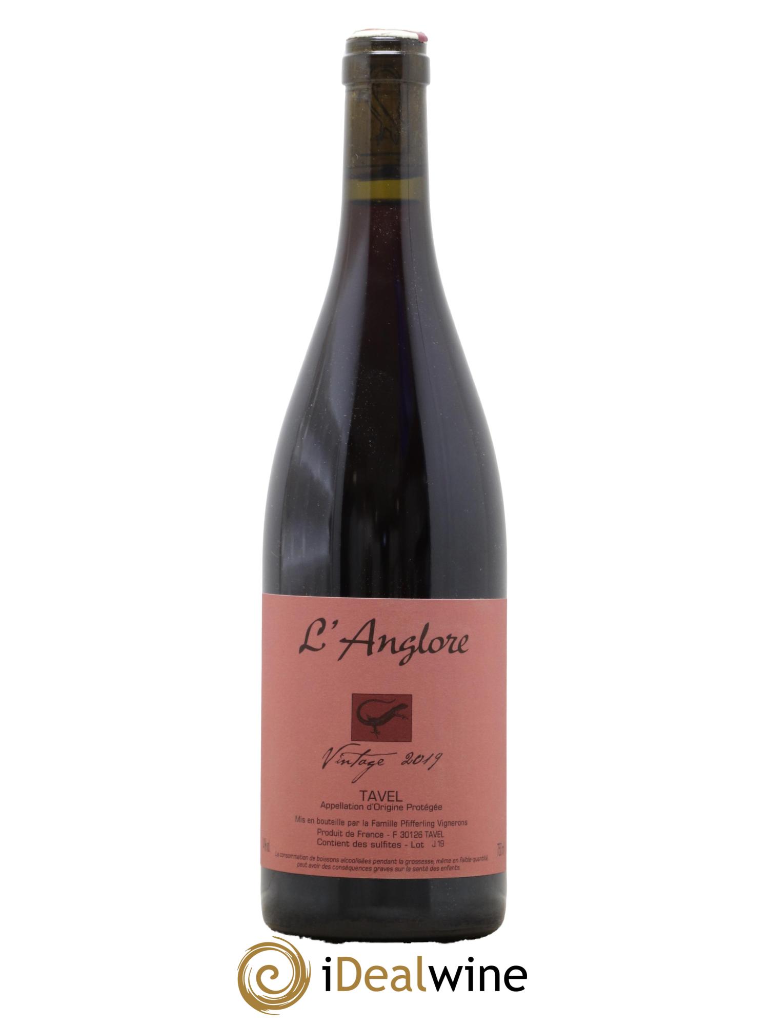 Tavel Vintage L'Anglore 2019 - Lot de 1 bouteille - 0