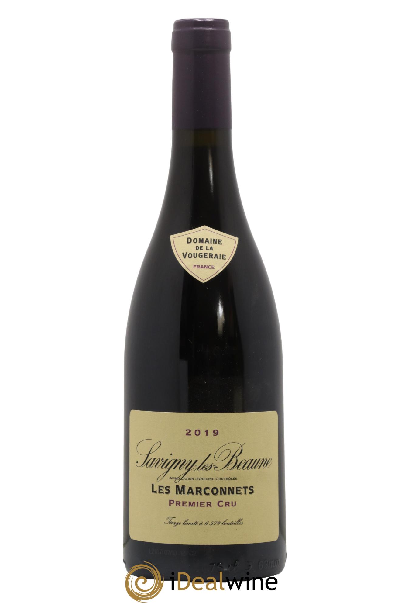 Savigny-lès-Beaune 1er Cru Les Marconnets La Vougeraie 2019 - Posten von 1 Flasche - 0