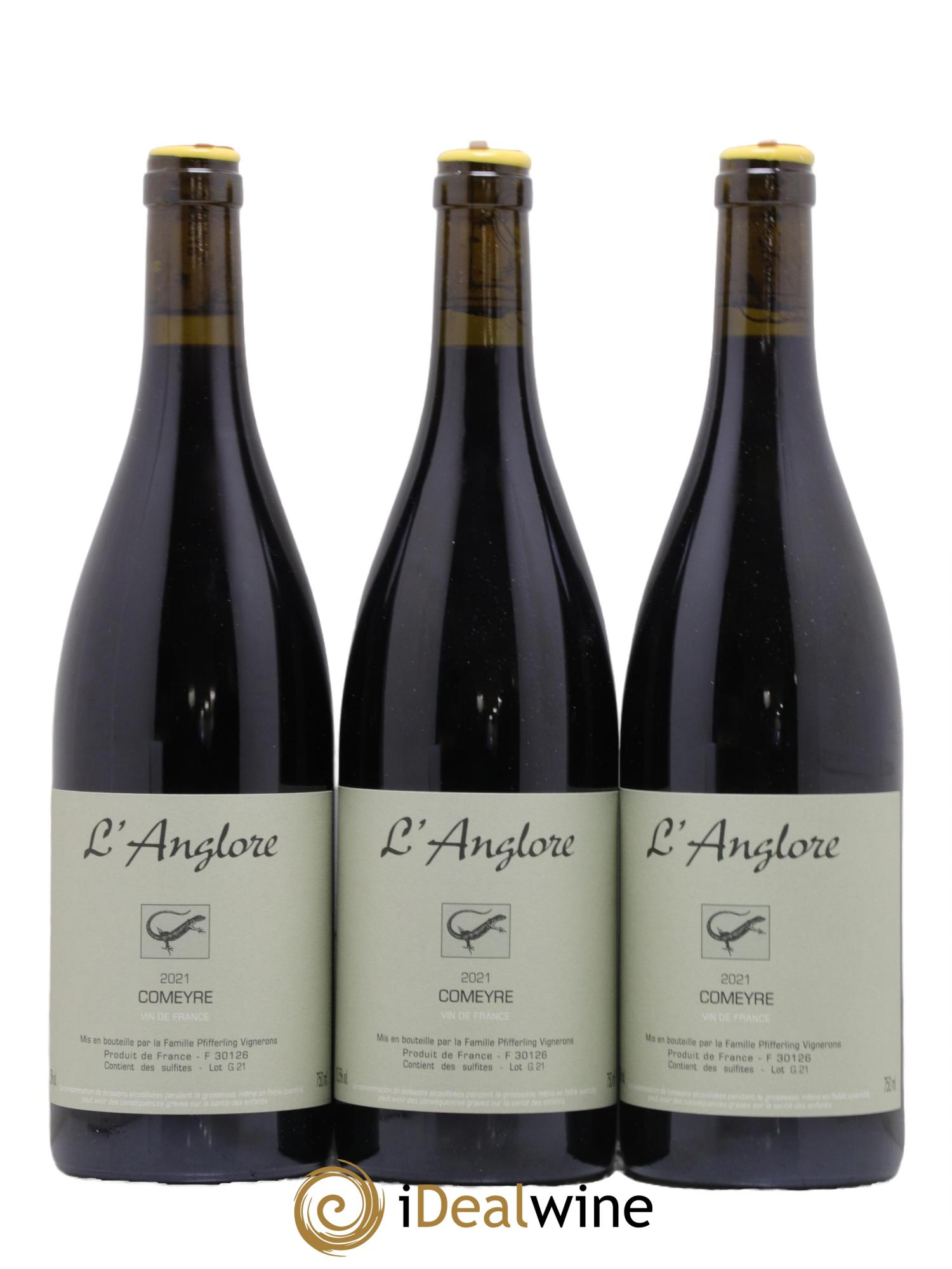 Vin de France Comeyre L'Anglore  2021 - Lotto di 3 bottiglie - 0