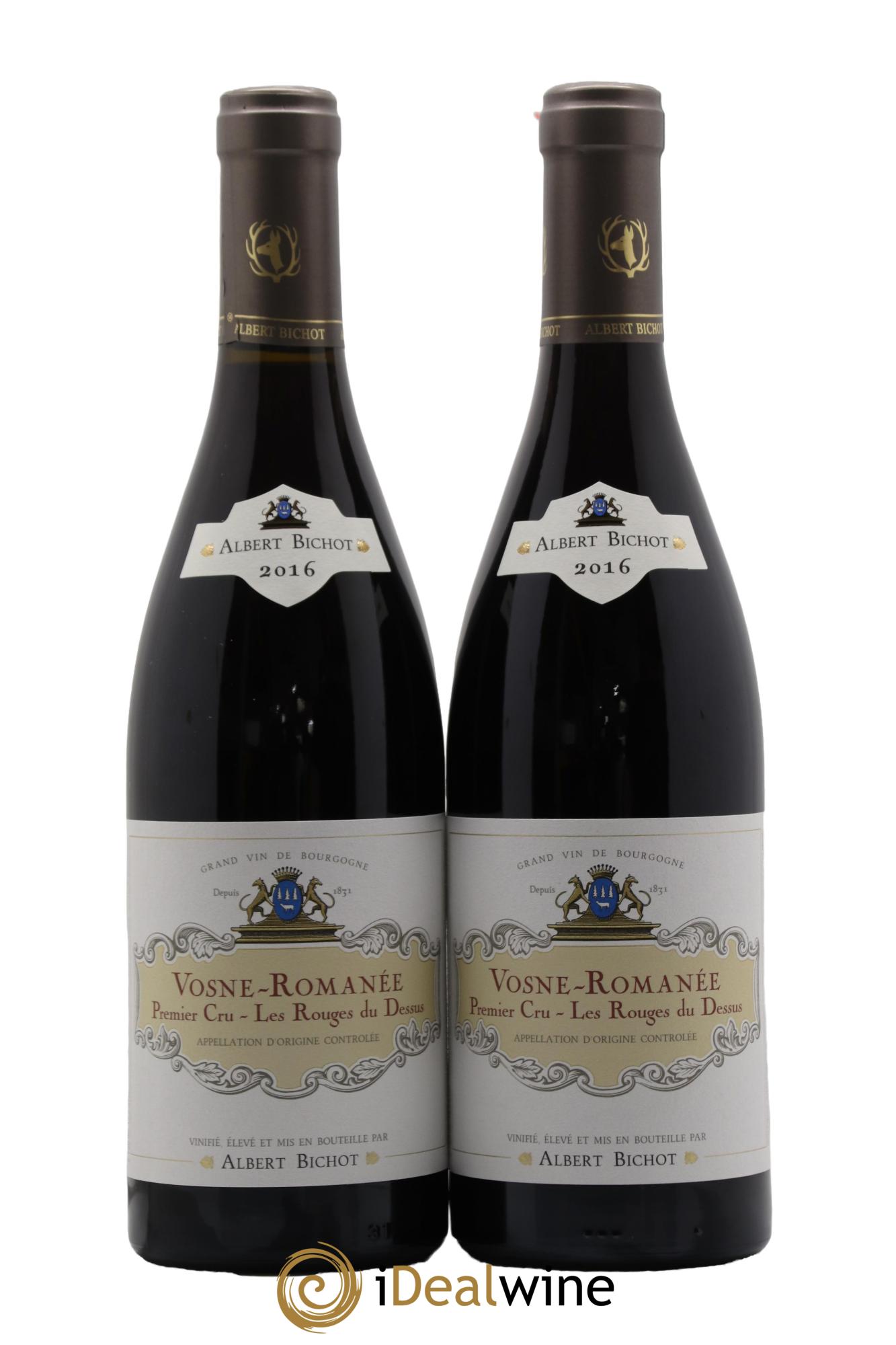 Vosne-Romanée 1er Cru Les Rouges du Dessus Albert Bichot 2016 - Lotto di 2 bottiglie - 0