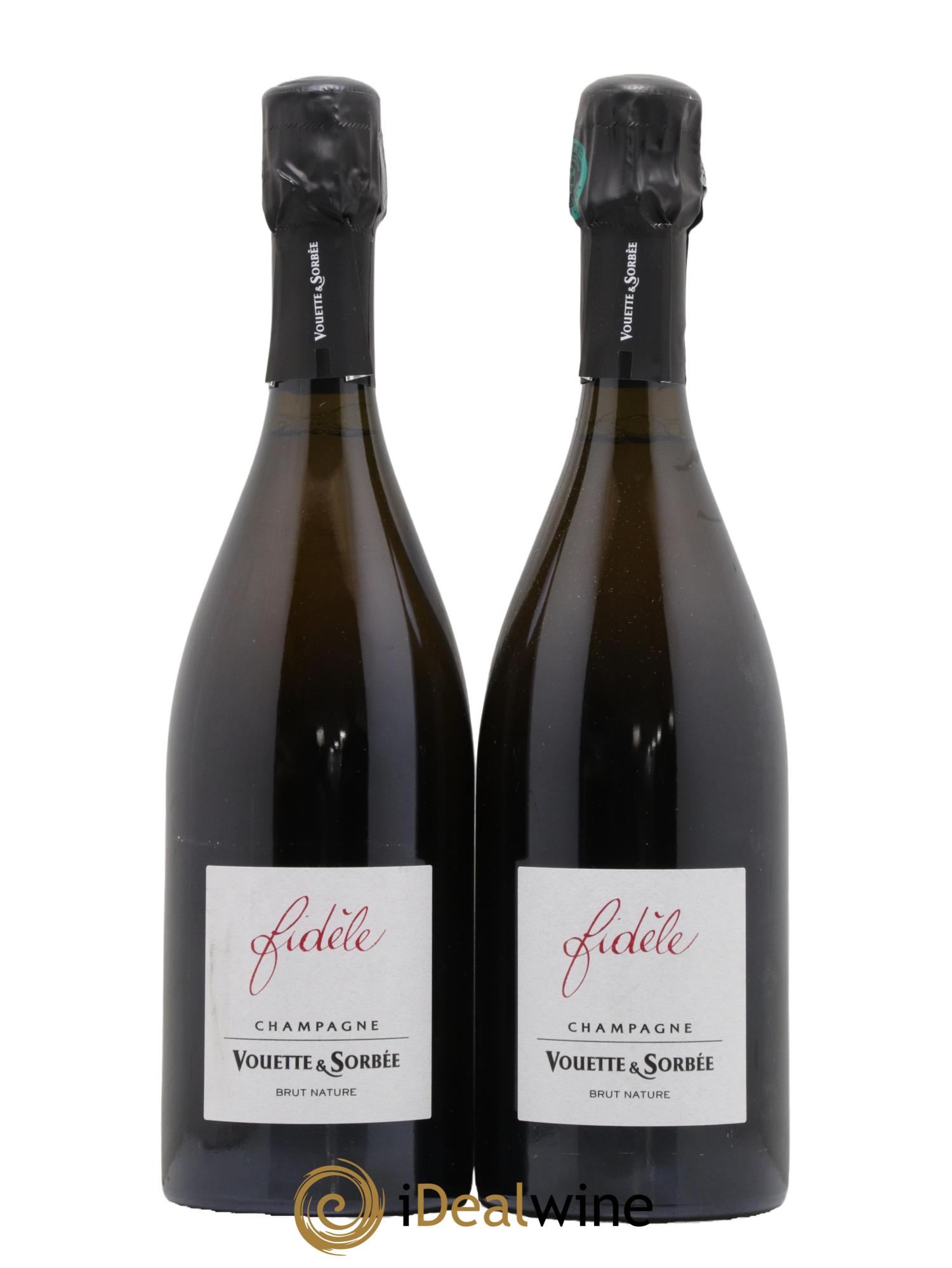 Fidèle Blanc de Noirs  Vouette et Sorbée  - Lot de 2 bouteilles - 0