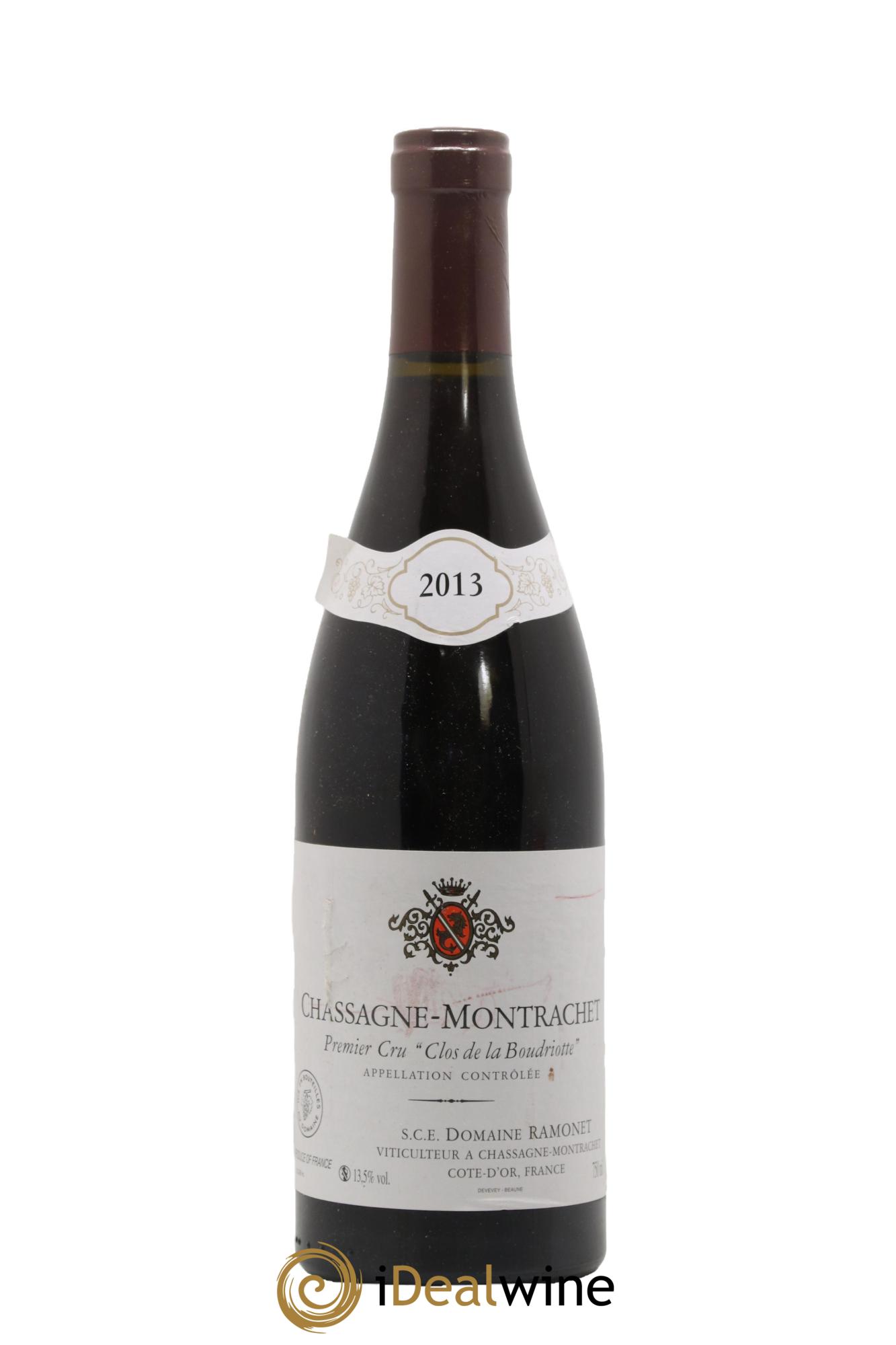 Chassagne-Montrachet 1er Cru Clos de la Boudriotte Ramonet (Domaine) 2013 - Lotto di 1 bottiglia - 0