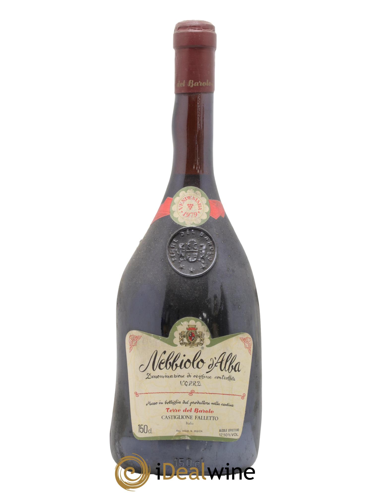 Nebbiolo d'Alba DOC Terre del Barolo Castiglione Falleto 1979 - Lot de 1 magnum - 0