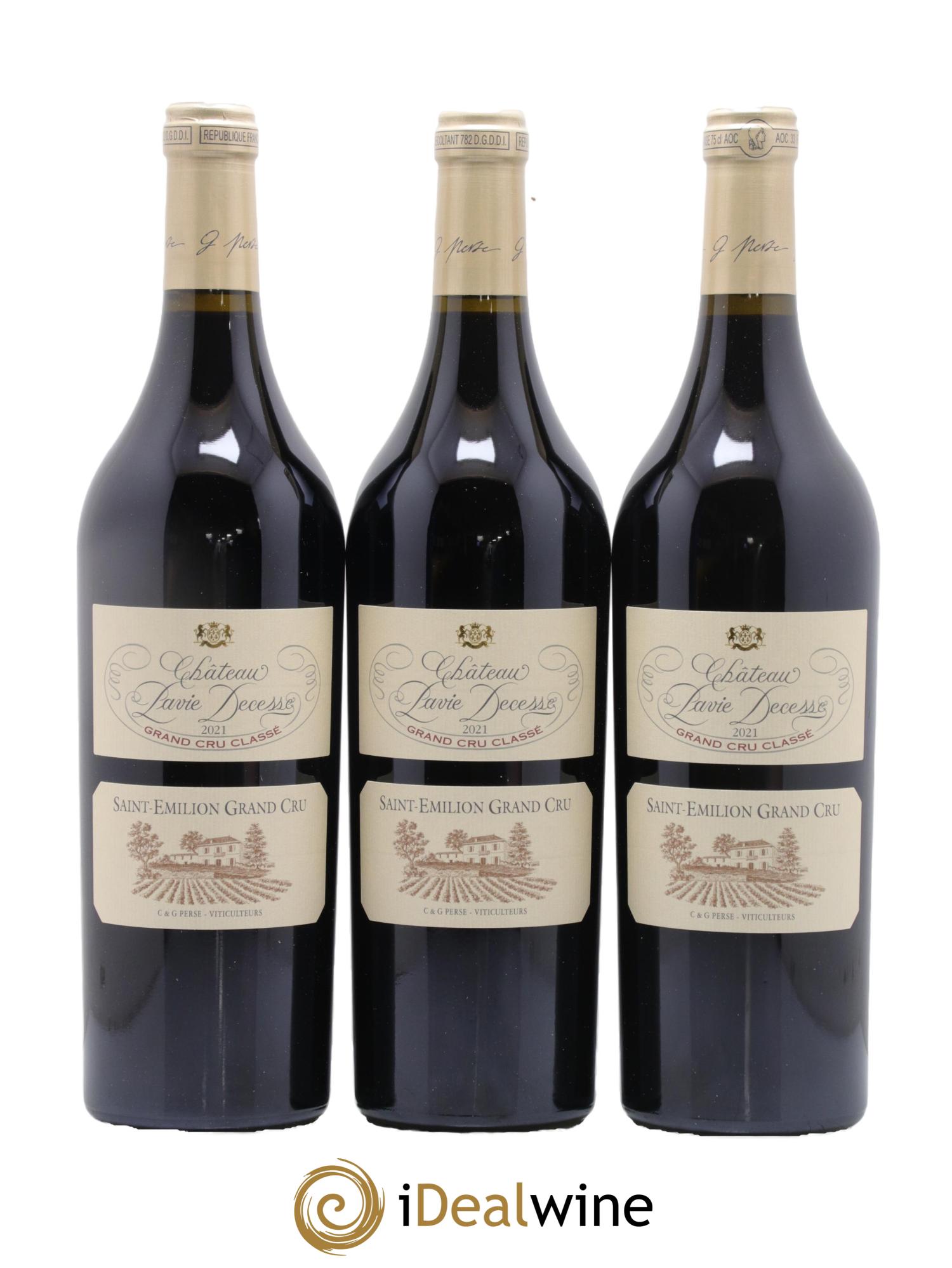 Château Pavie Decesse Grand Cru Classé 2021 - Lotto di 6 bottiglie - 1