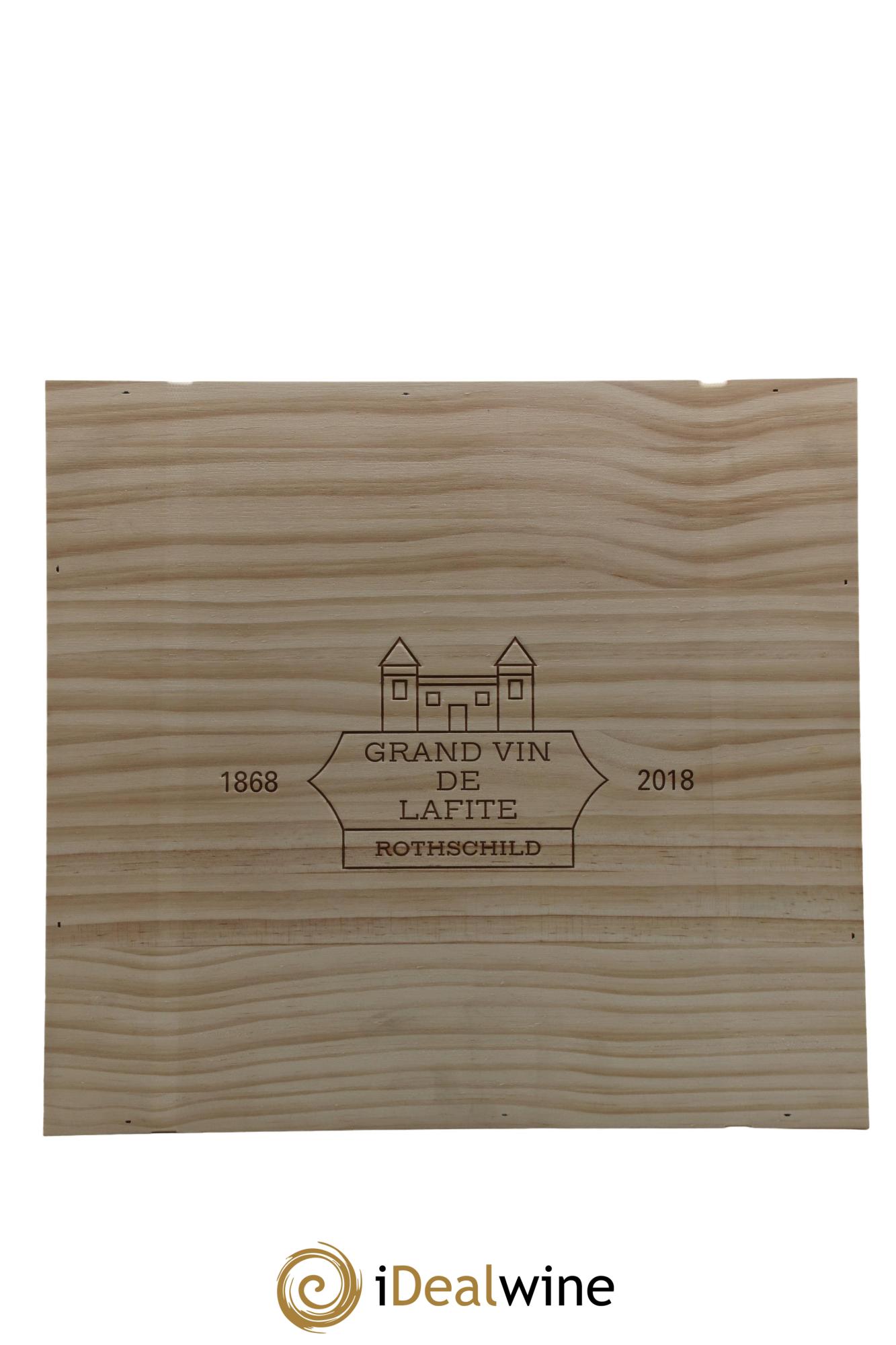 Château Lafite Rothschild 1er Grand Cru Classé  2018 - Posten von 3 Magnum - 3