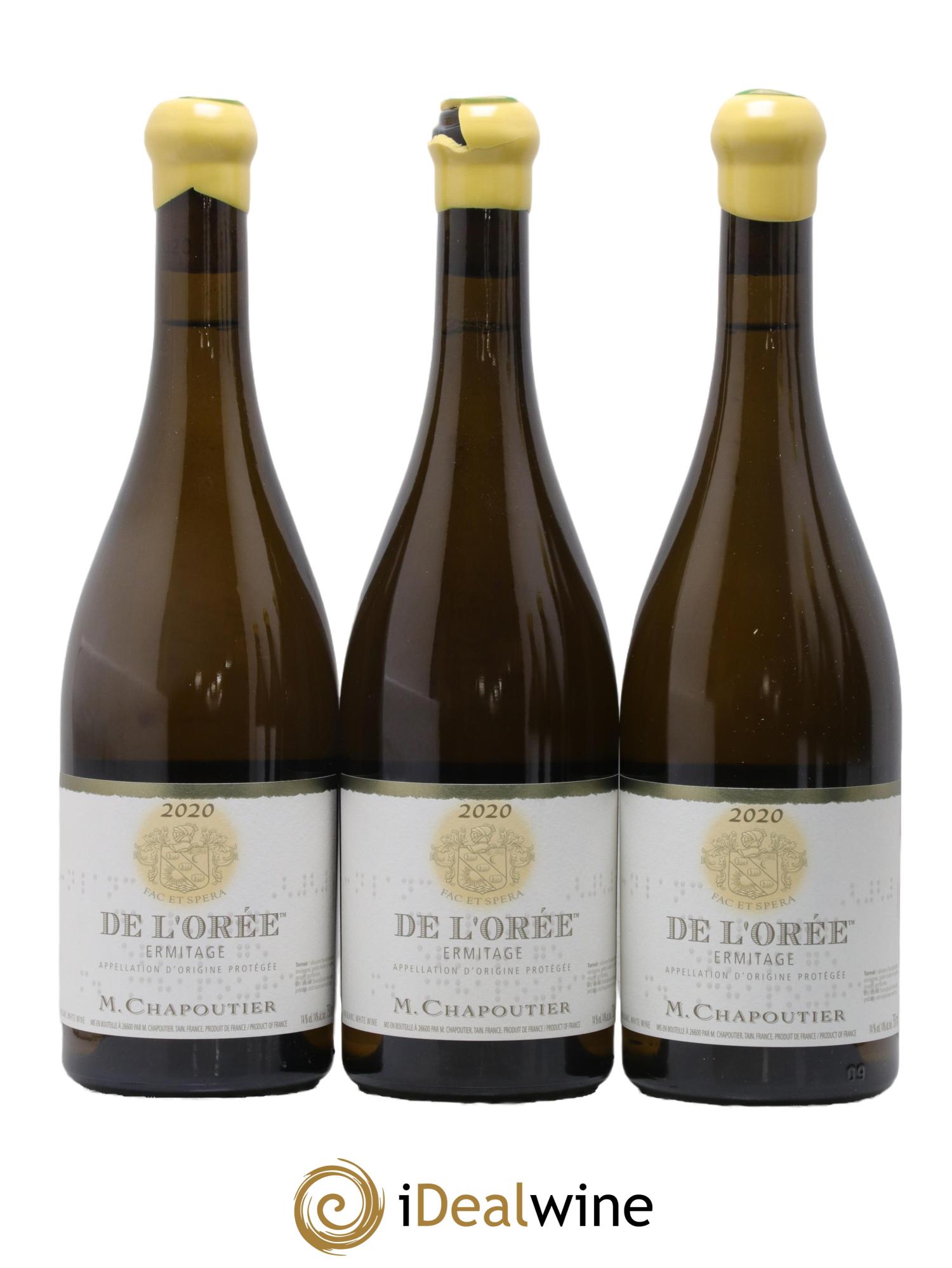 Hermitage Ermitage de l'Orée Chapoutier 2020 - Lot of 6 bottles - 1