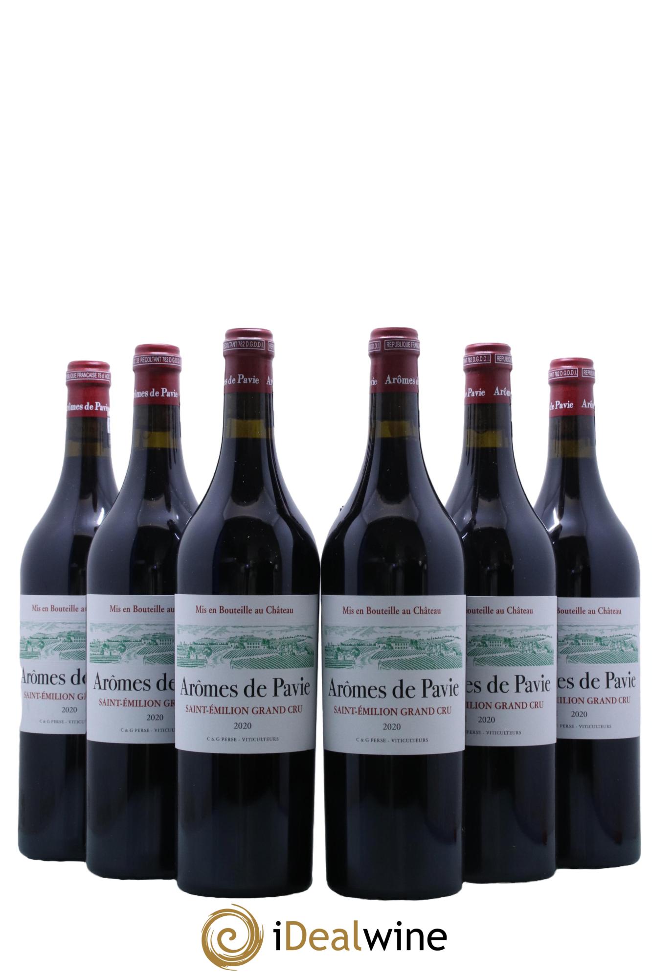 Arômes de Pavie 2020 - Lot de 6 bouteilles - 0