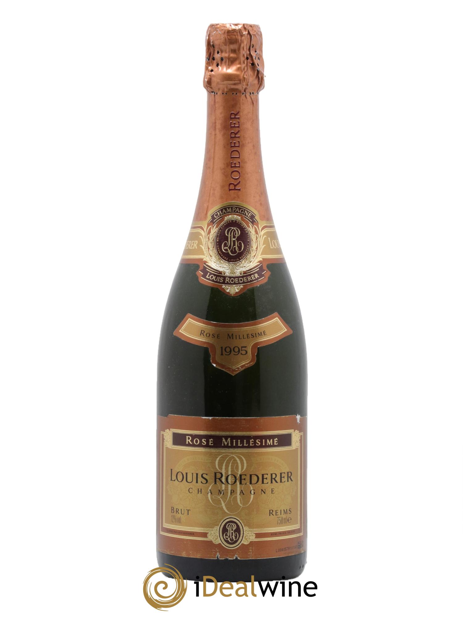 Rosé Brut Louis Roederer 1995 - Posten von 1 Flasche - 0