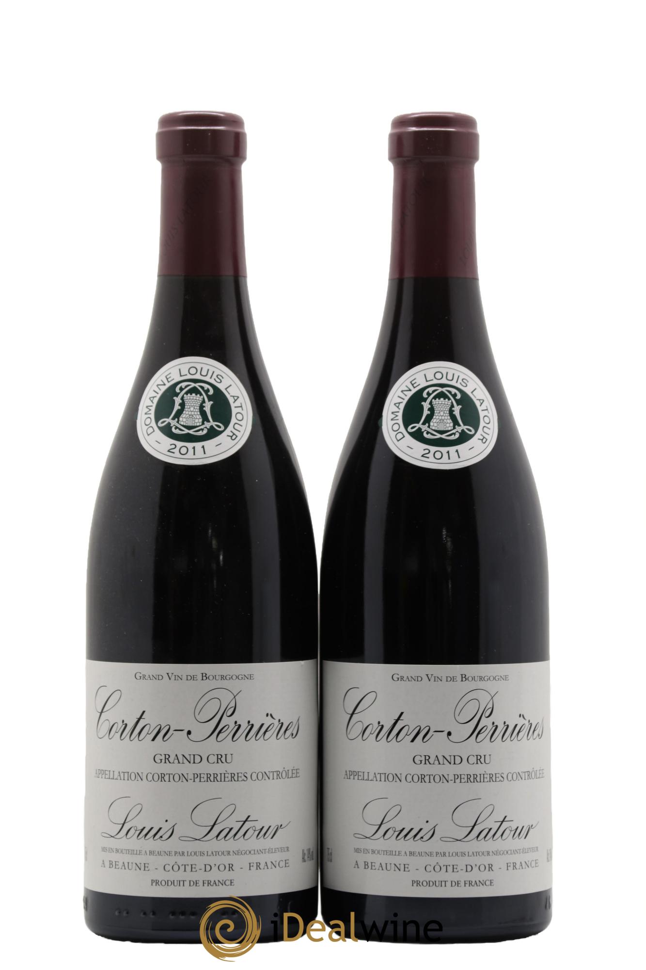 Corton Grand Cru Perrieres Louis Latour 2011 - Lot de 2 bouteilles - 0